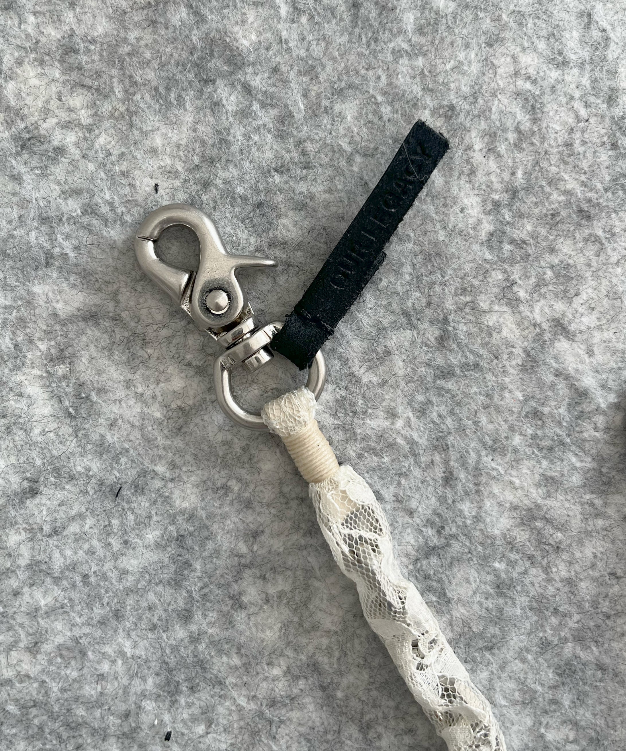 OUR LEGACY Lace ladon "ONYX BLOOM FLEURA LACE"