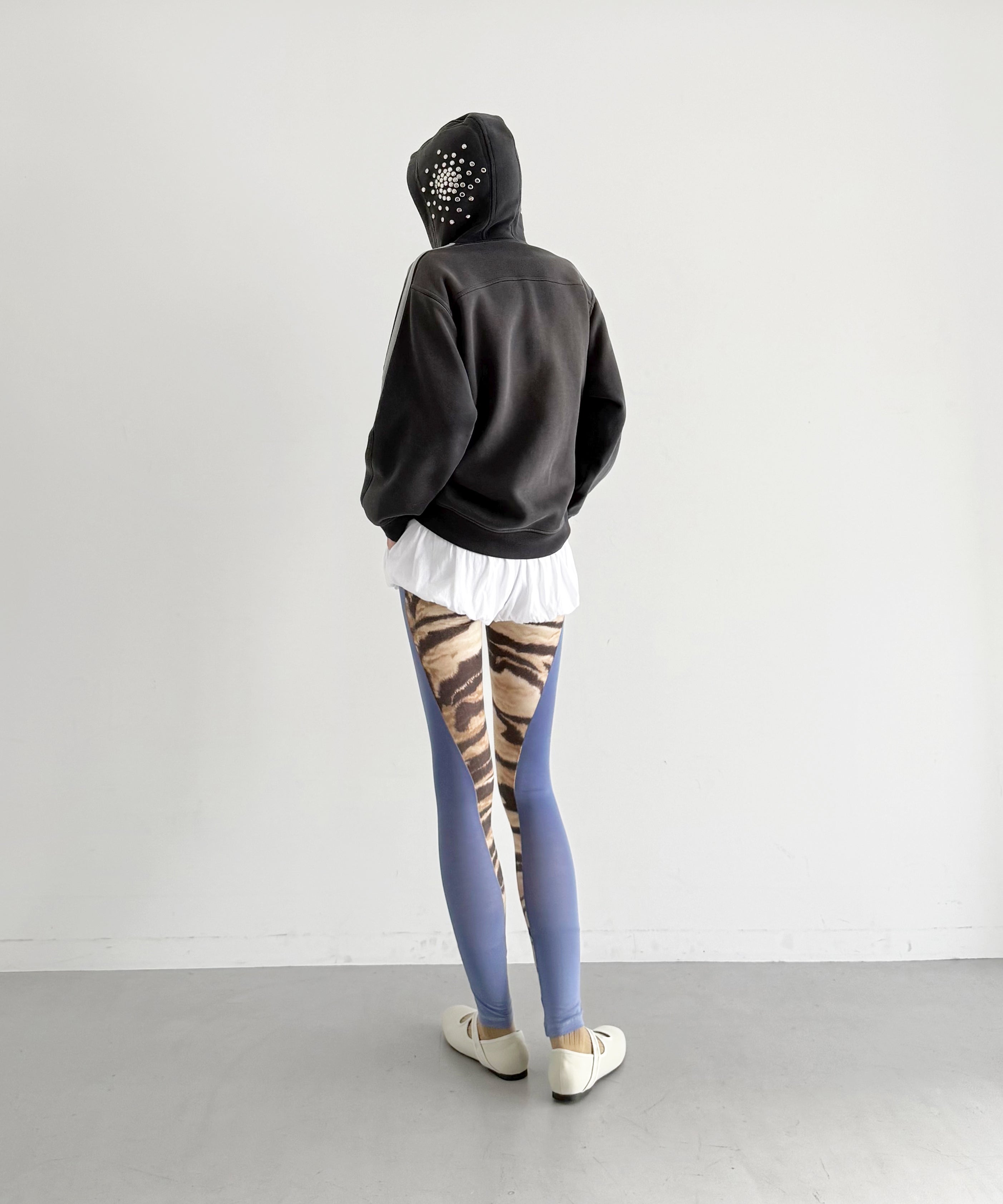 Baserange Net leggins "TIGER / KOEL BLUE"