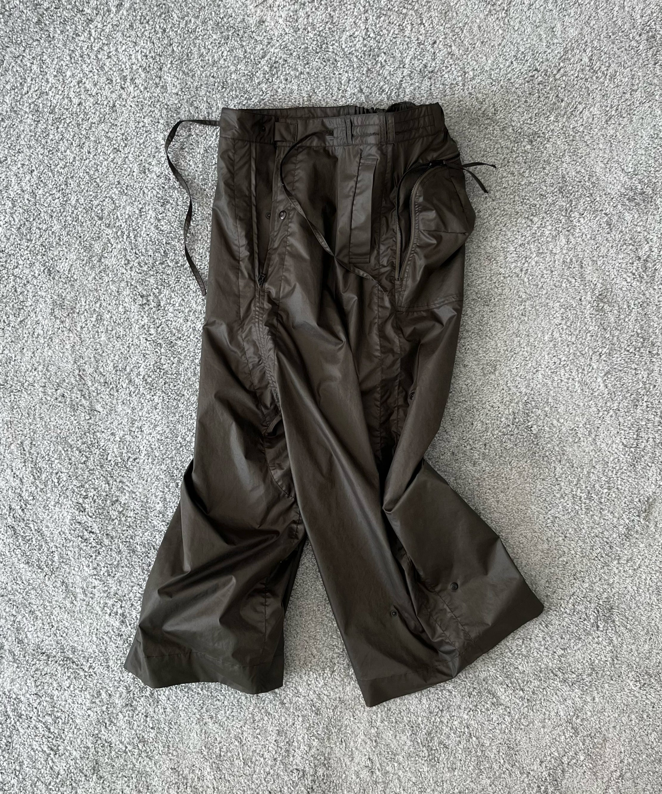 JIAN YE  Guai morph pants "OLIVE"