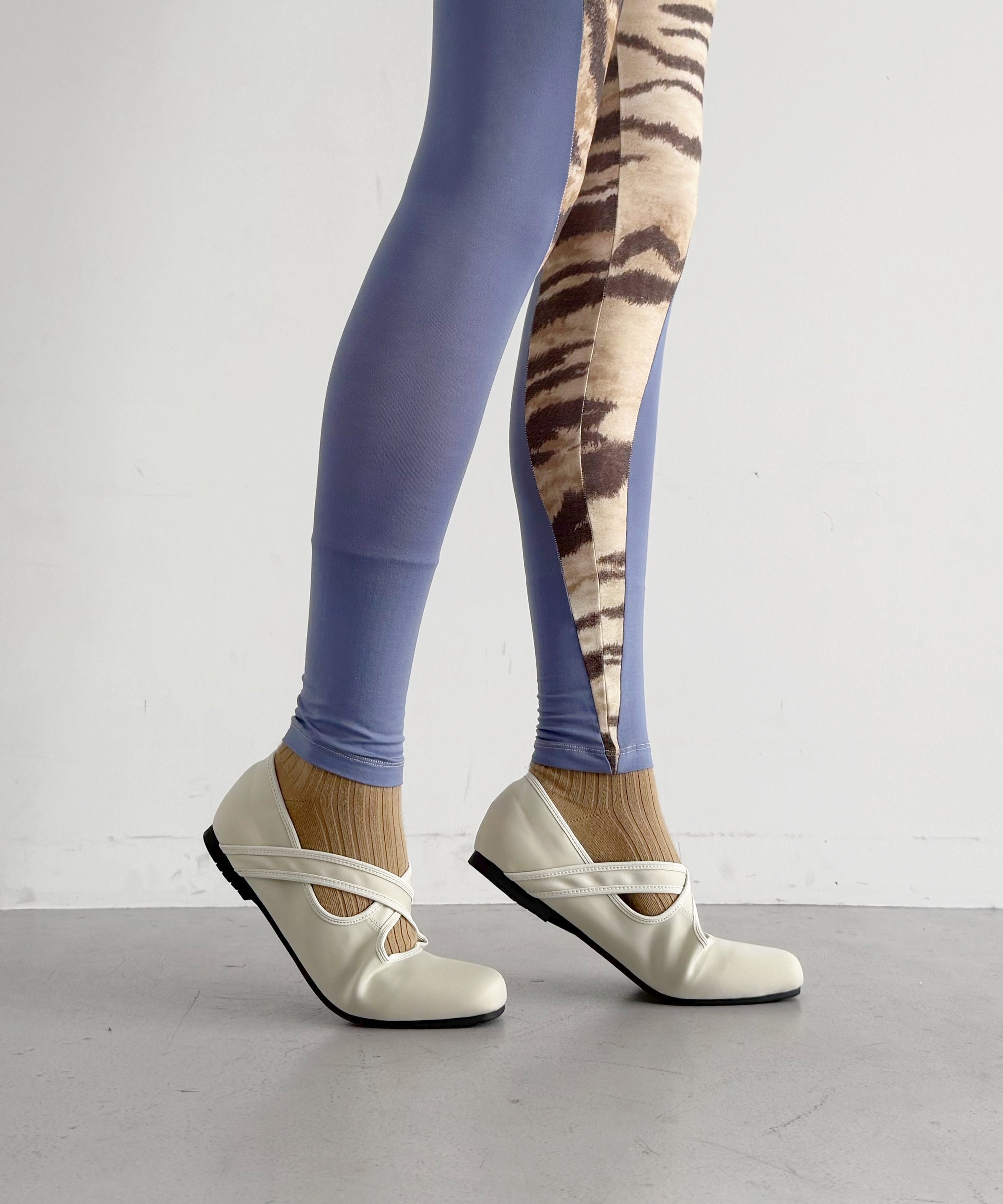 Baserange Net leggins "TIGER / KOEL BLUE"