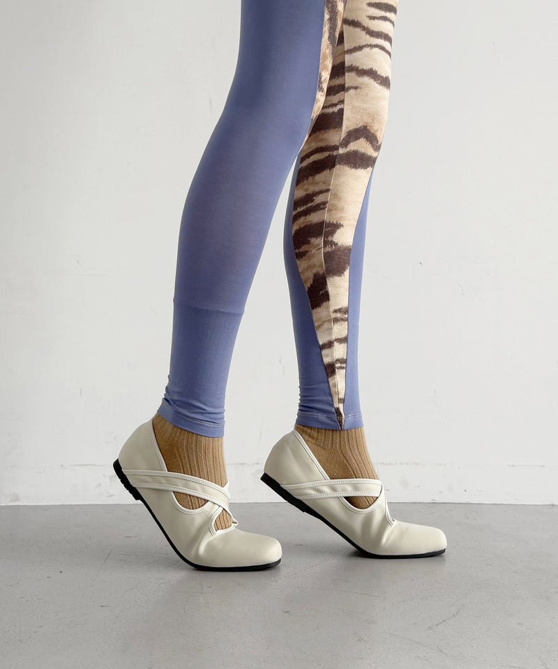 Baserange Net leggins "TIGER / KOEL BLUE"