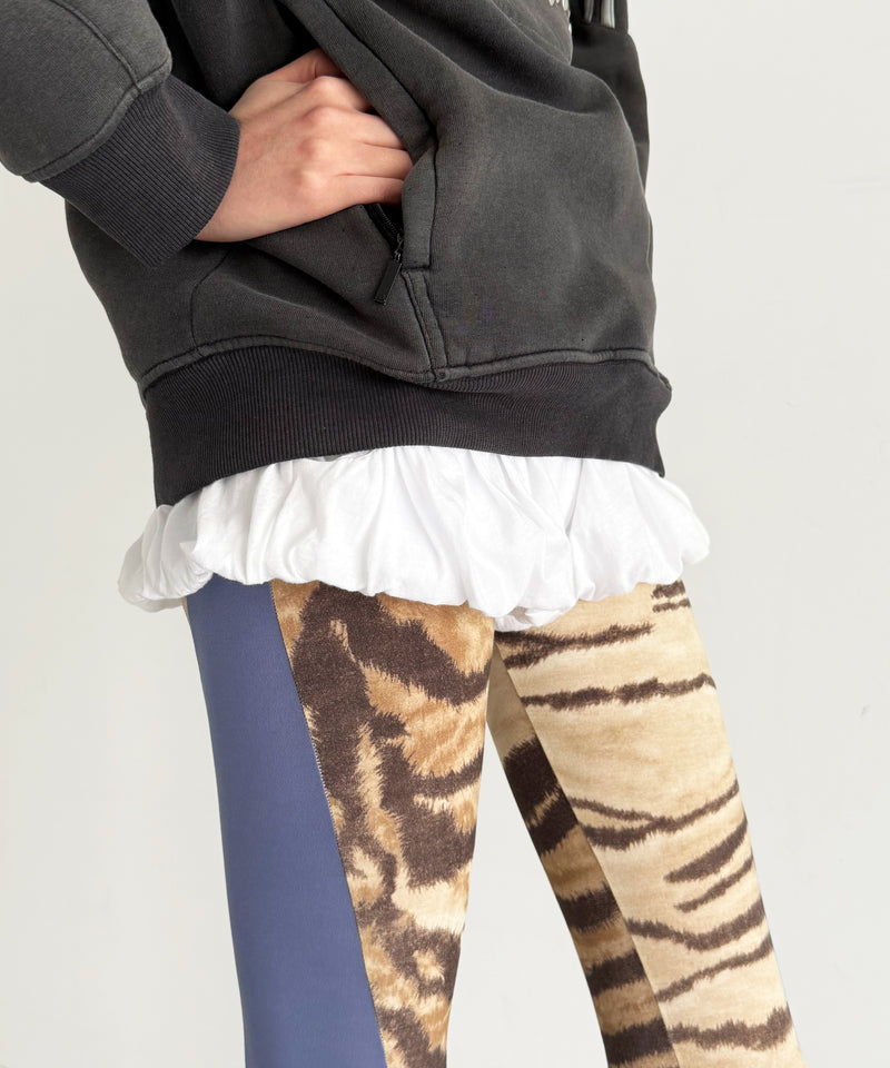 Baserange Net leggins "TIGER / KOEL BLUE"