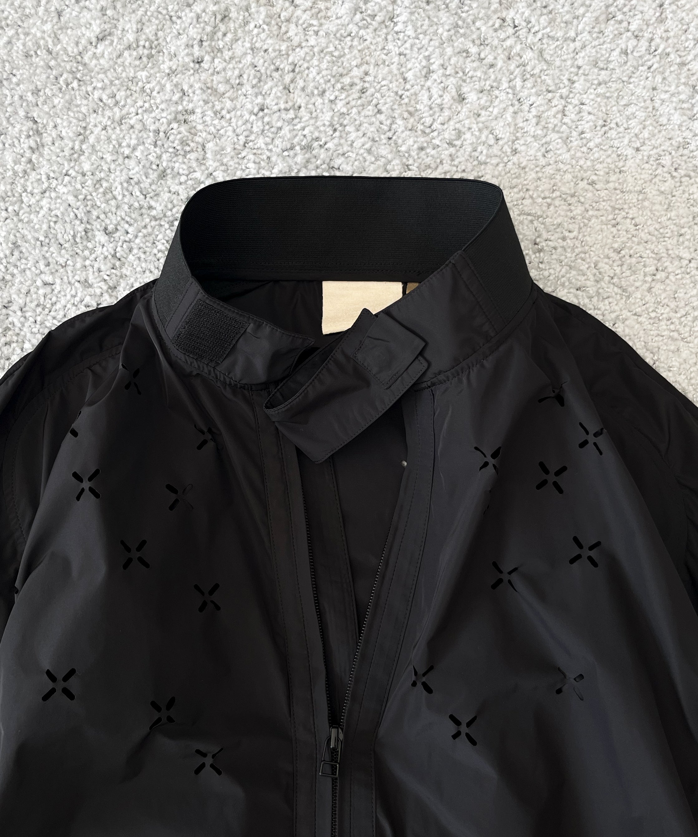 JIAN YE Guai blouson (siege) "BLACK"