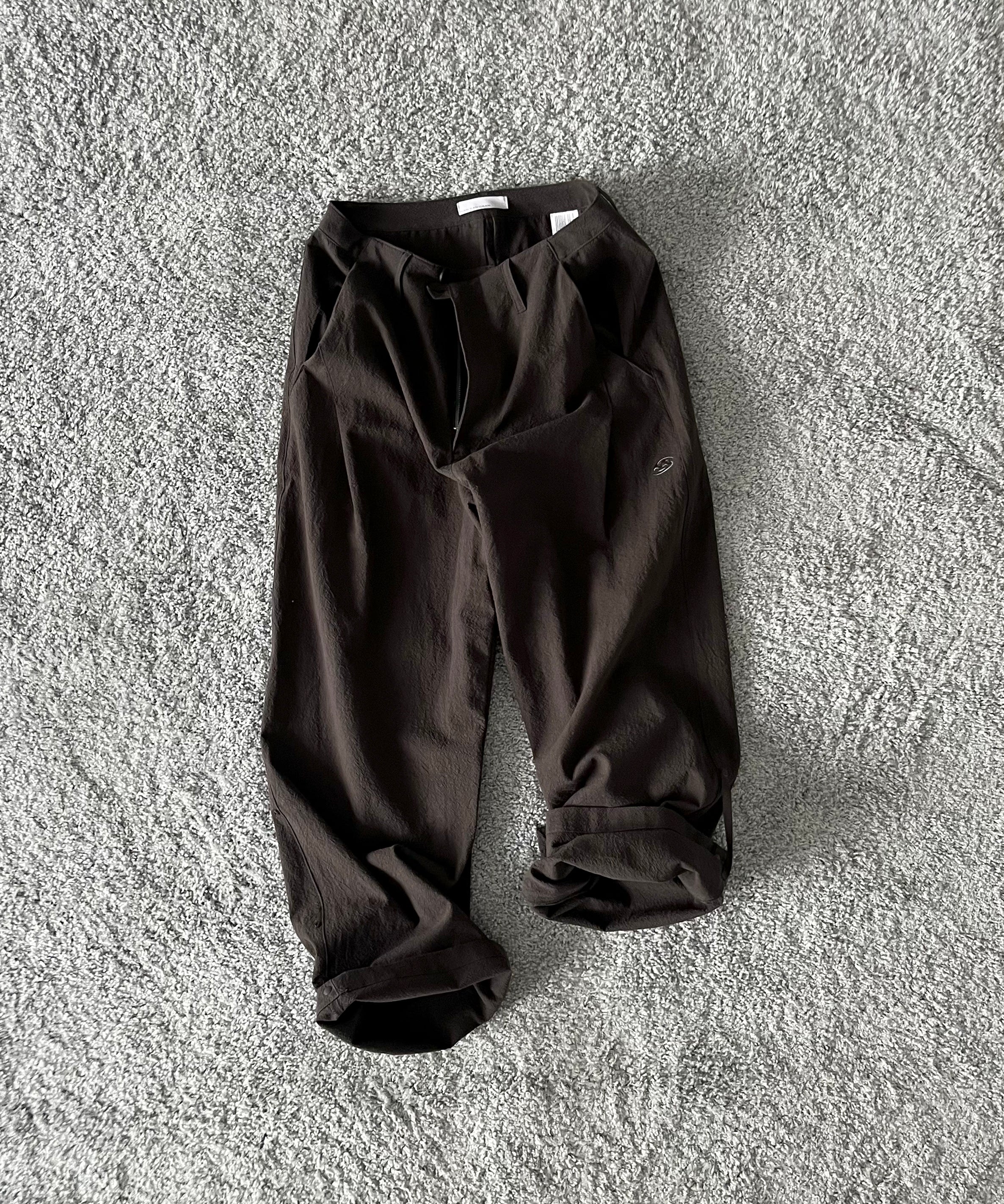 SAN SAN GEAR Weave taped pants "BLACK"