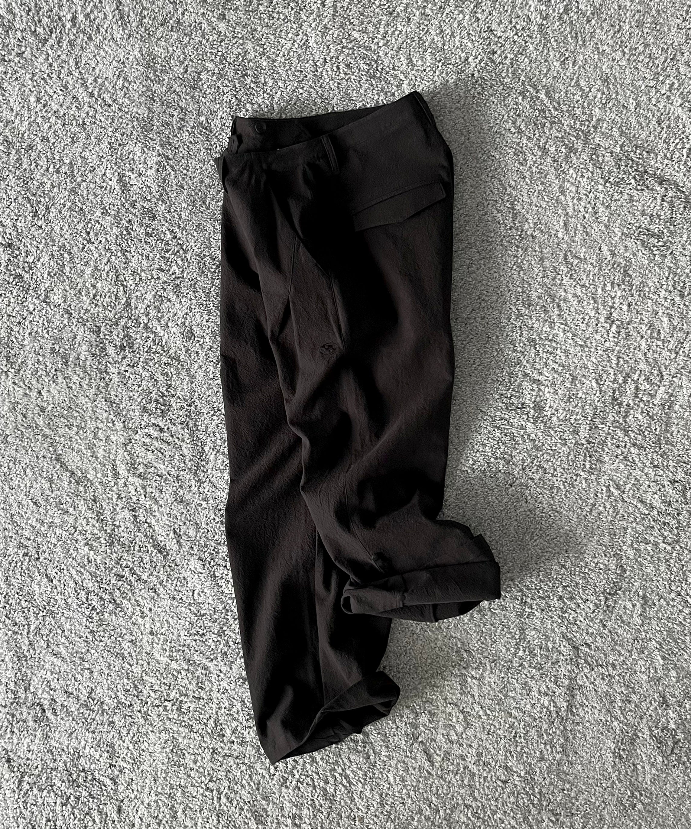 SAN SAN GEAR Weave taped pants "BLACK"