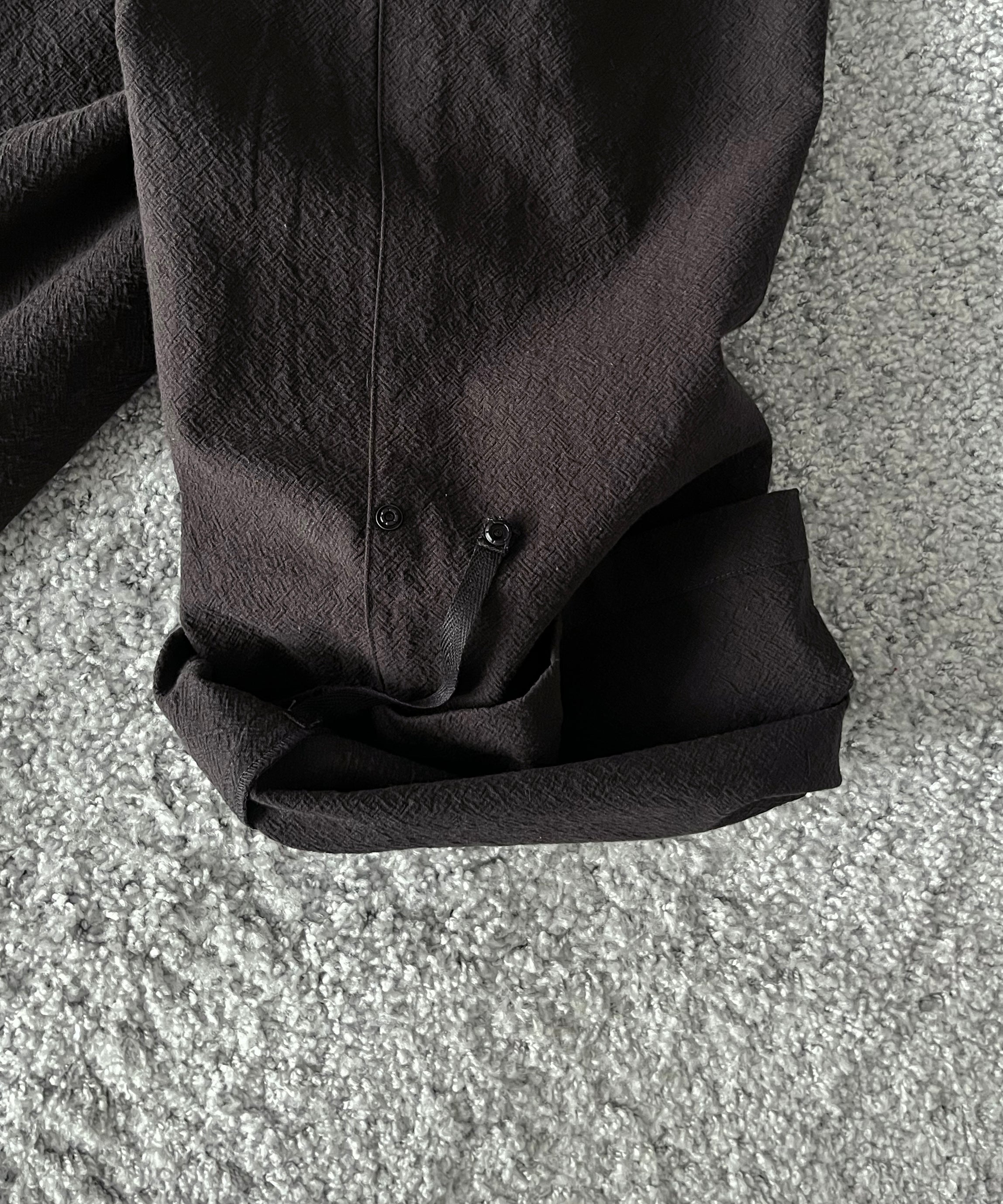 SAN SAN GEAR Weave taped pants "BLACK"