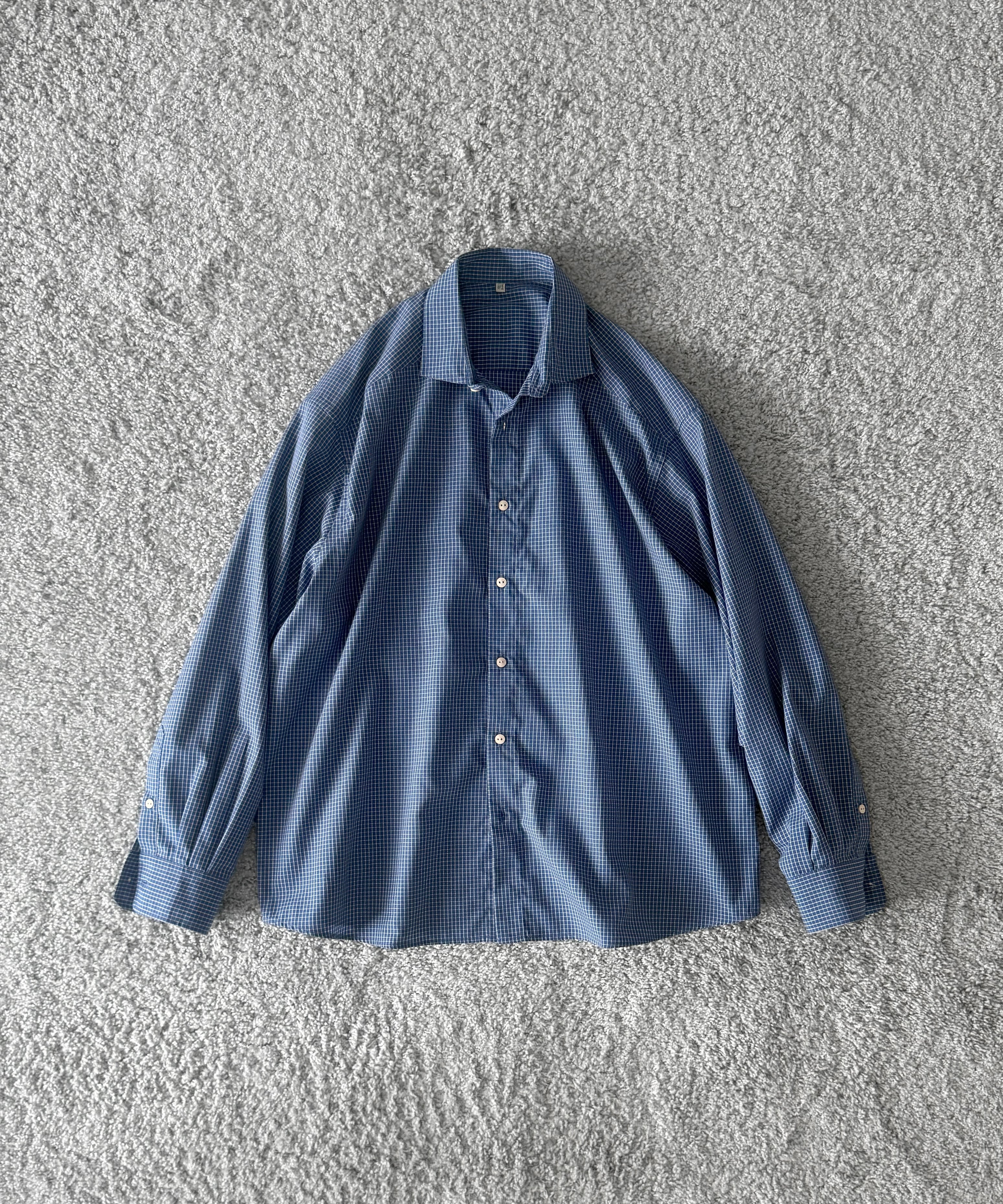 Baserange Claude シャツ 長袖 チェック Baserange【ベースレンジ】Claude shirt women “ACECHECK