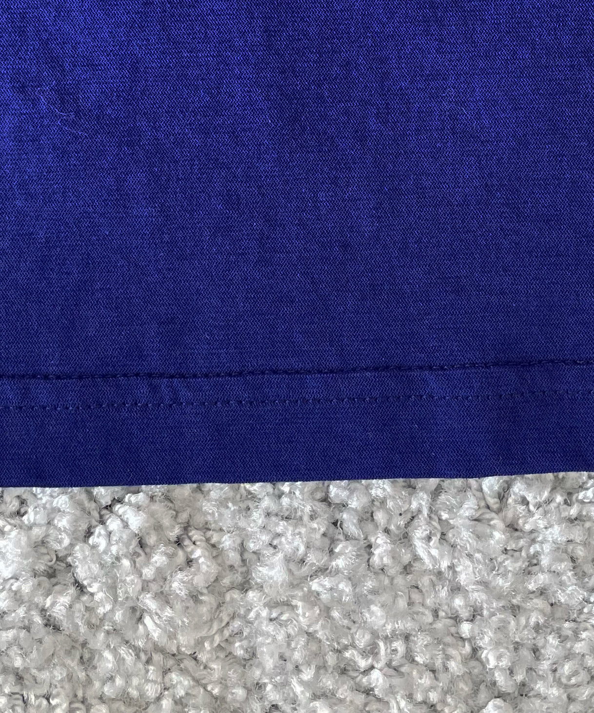 OUR LEGACY Rugby longsleeve "DEEP BLUE HIGH TWIST JERSEY"