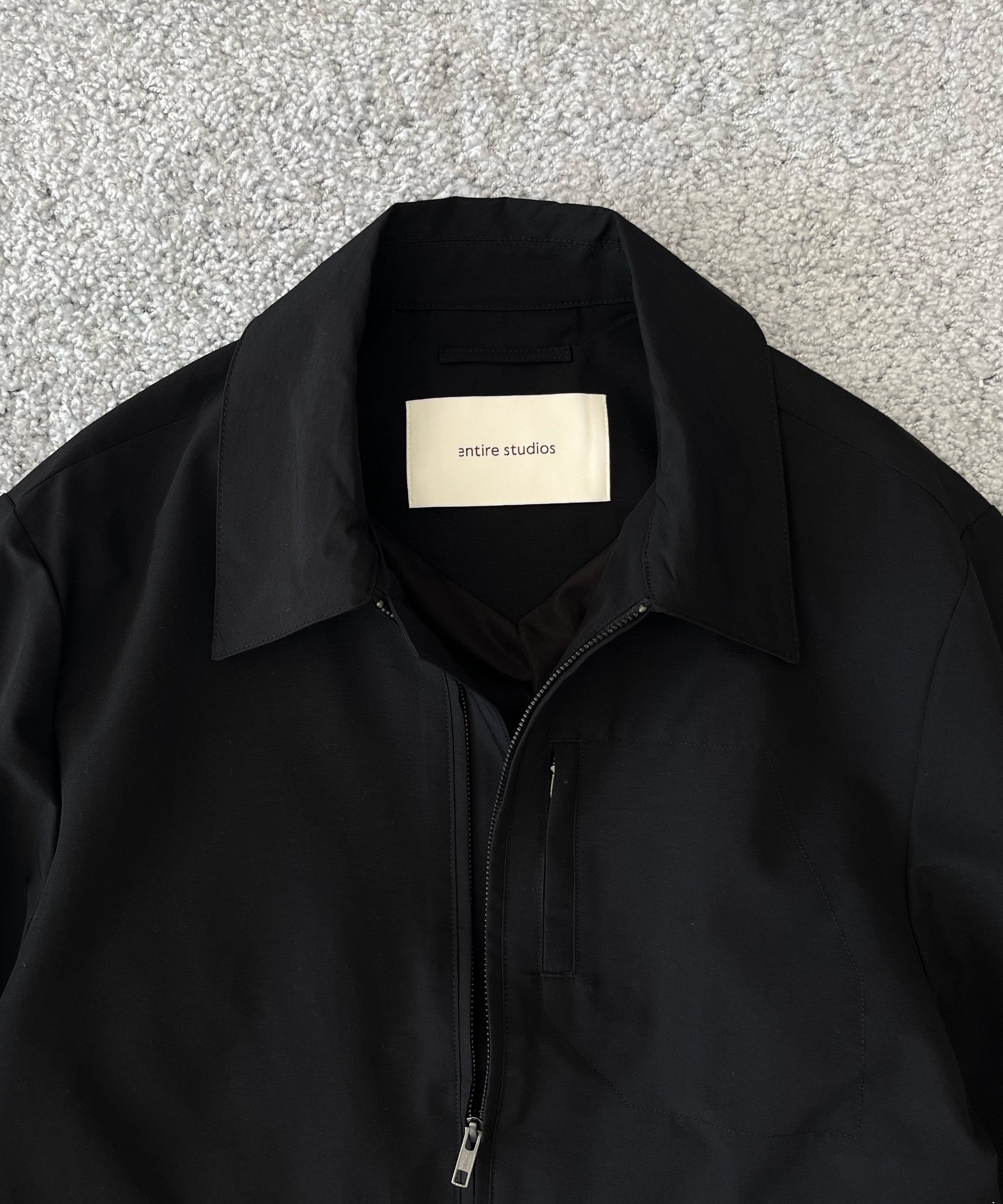 entire studios Wight jacket "BLACK"