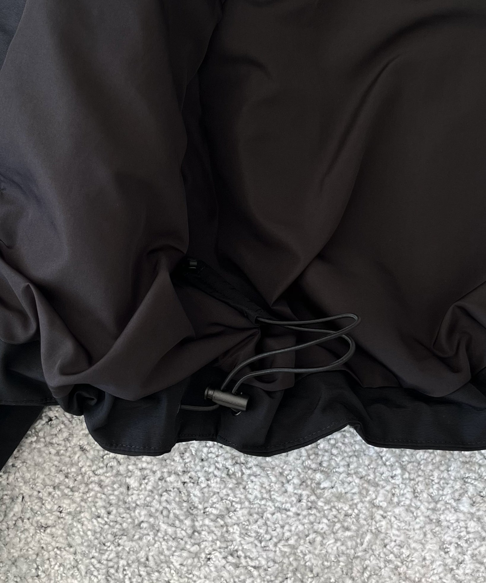 entire studios Wight jacket "BLACK"