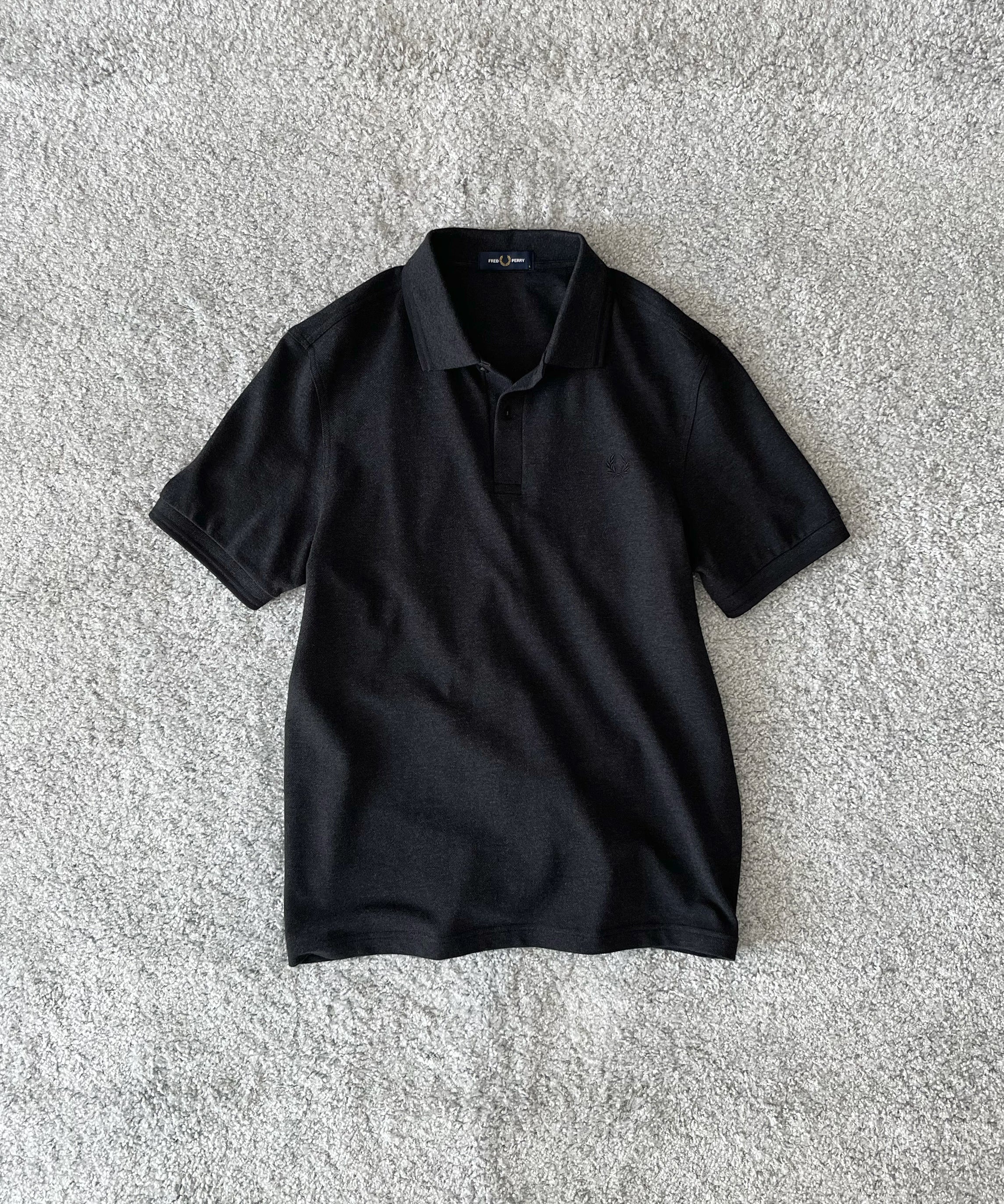 FRED PERRY Twintipped fredperryshirt "CHARCOALMARL"