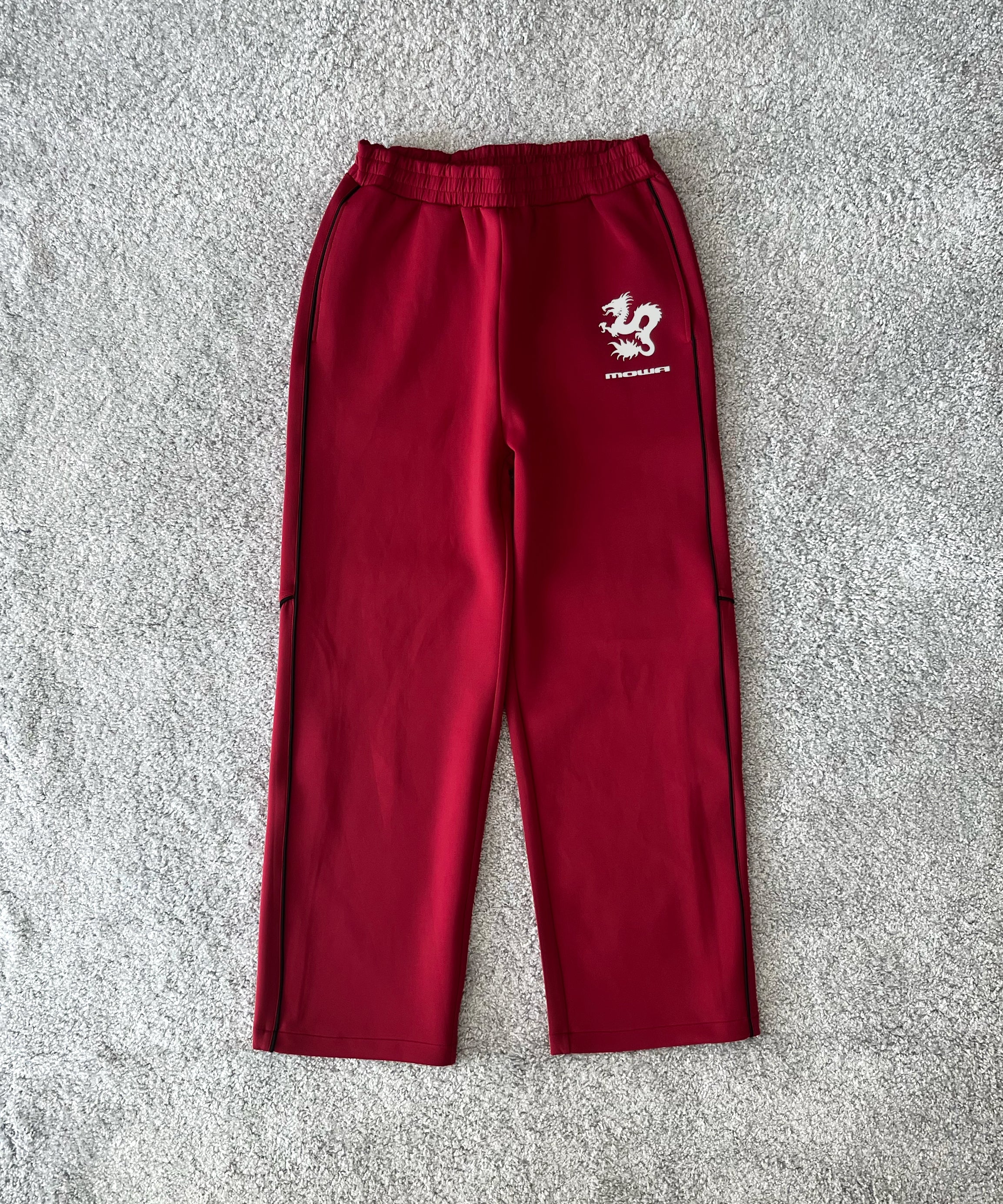 King Gnu スウェットパンツ L 赤 MOWALOLA【モワローラ】メンズ スウェットパンツ Zushi trackpant