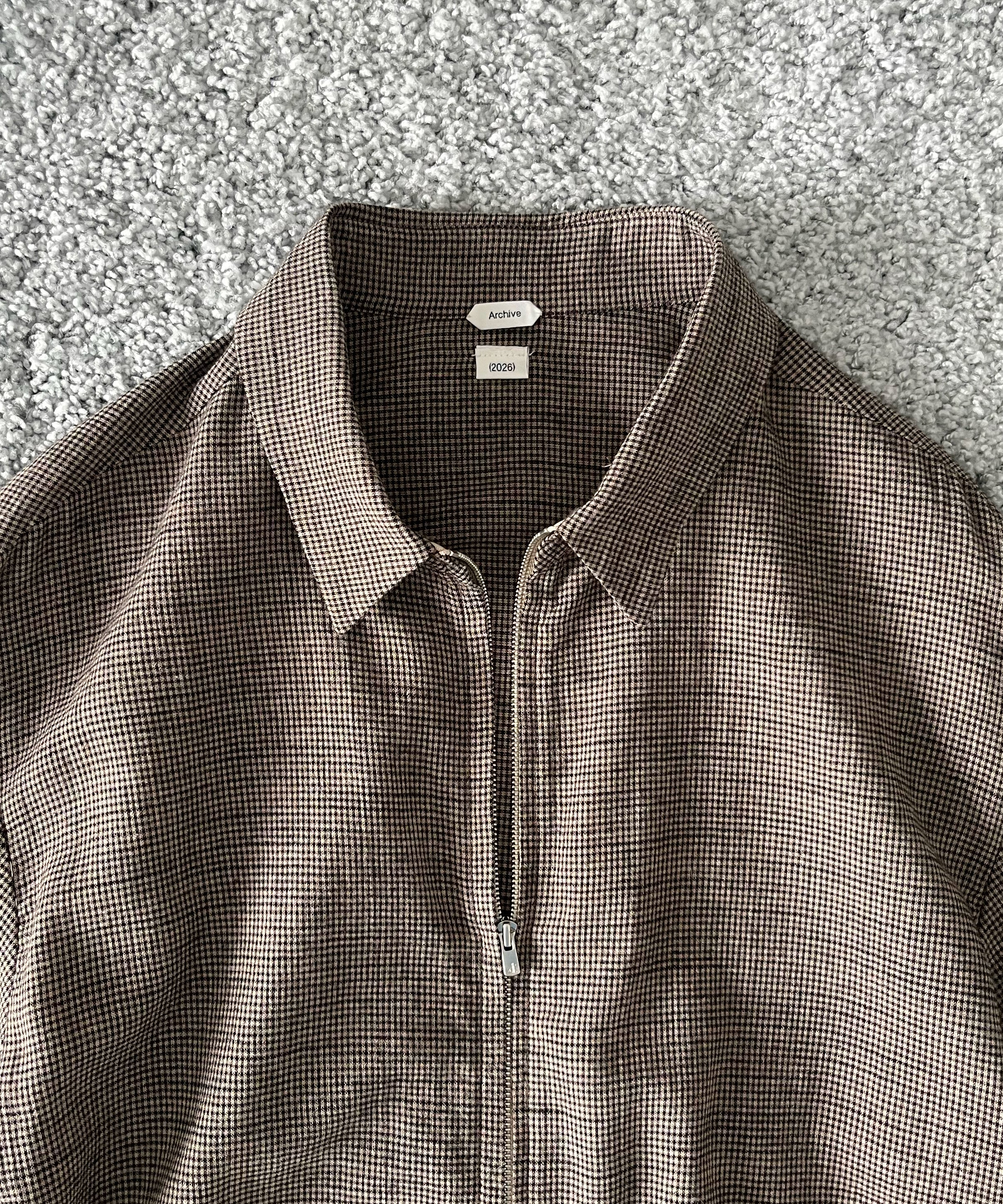 POST ARCHIVE FACTION(PAF) Zip shirt "DUSK"