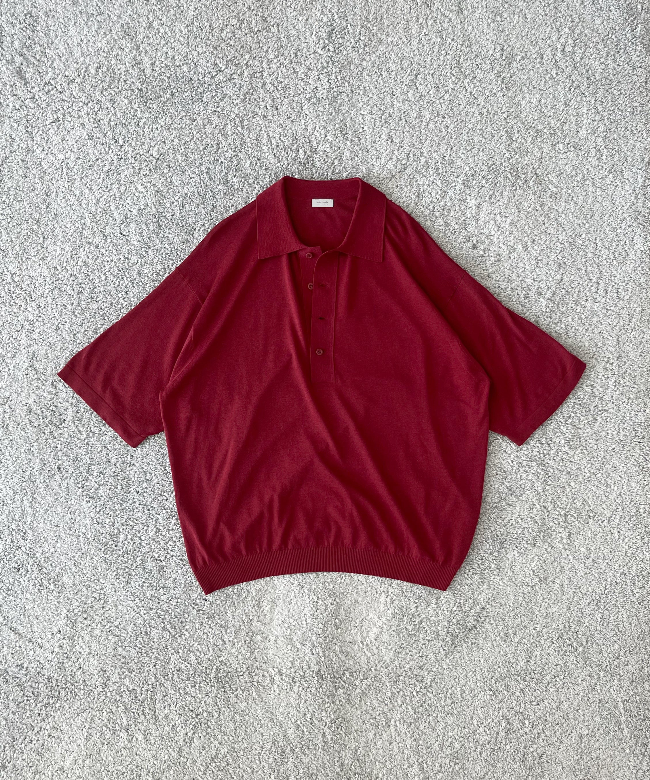 crepuscule S/s polo "BLACK"
