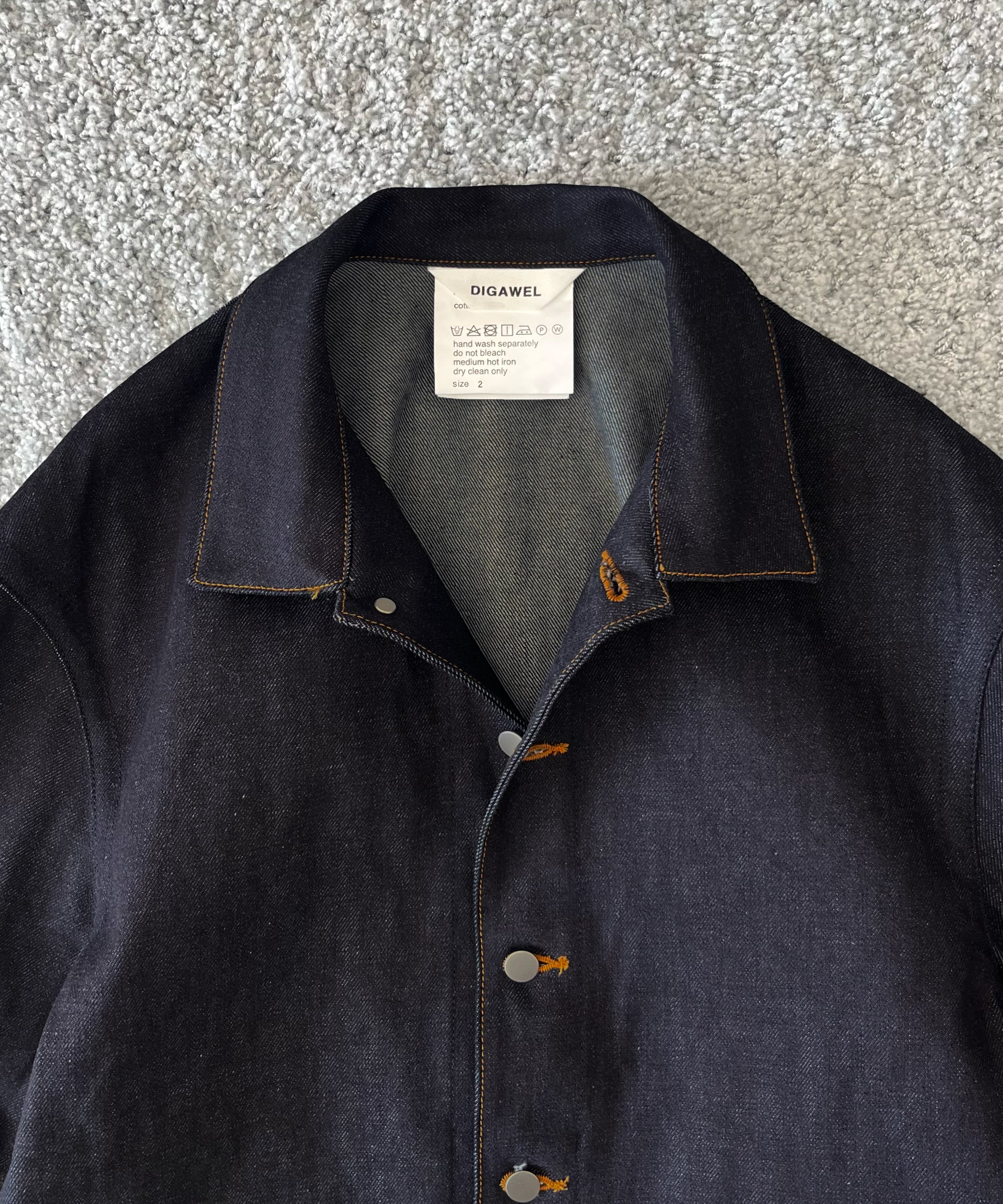 DIGAWEL Denim jacket "NAVY"