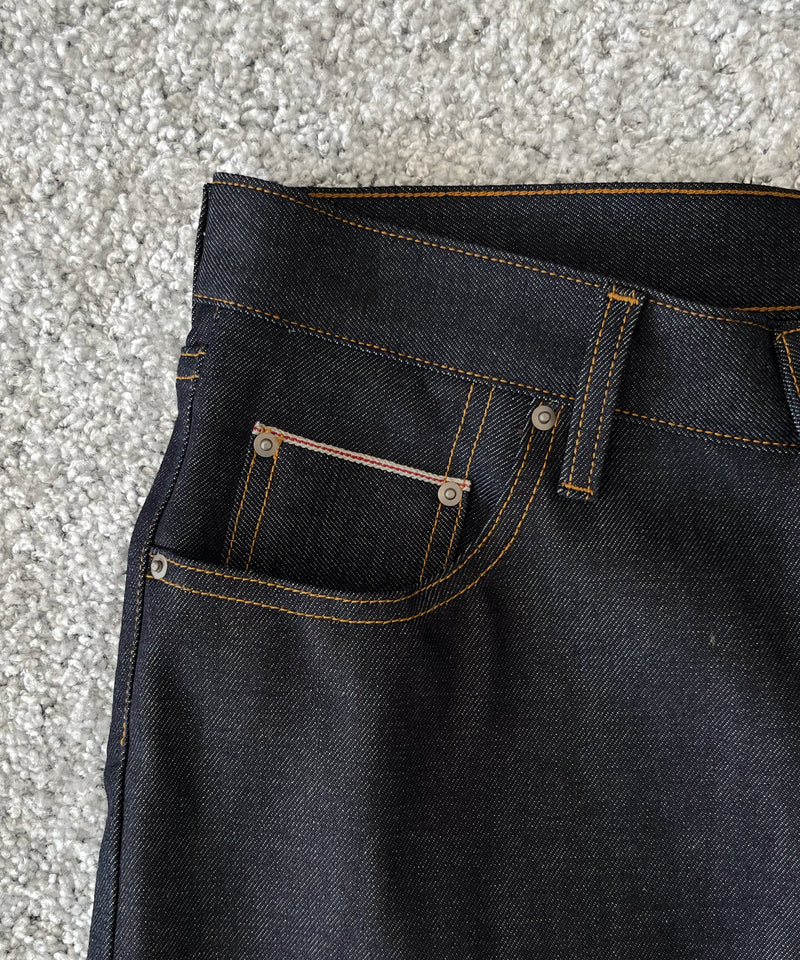 DIGAWEL Straight denim pants "NAVY"