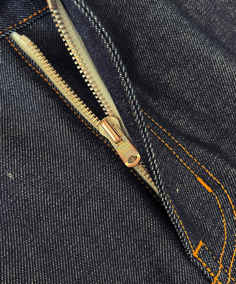 DIGAWEL Straight denim pants "NAVY"