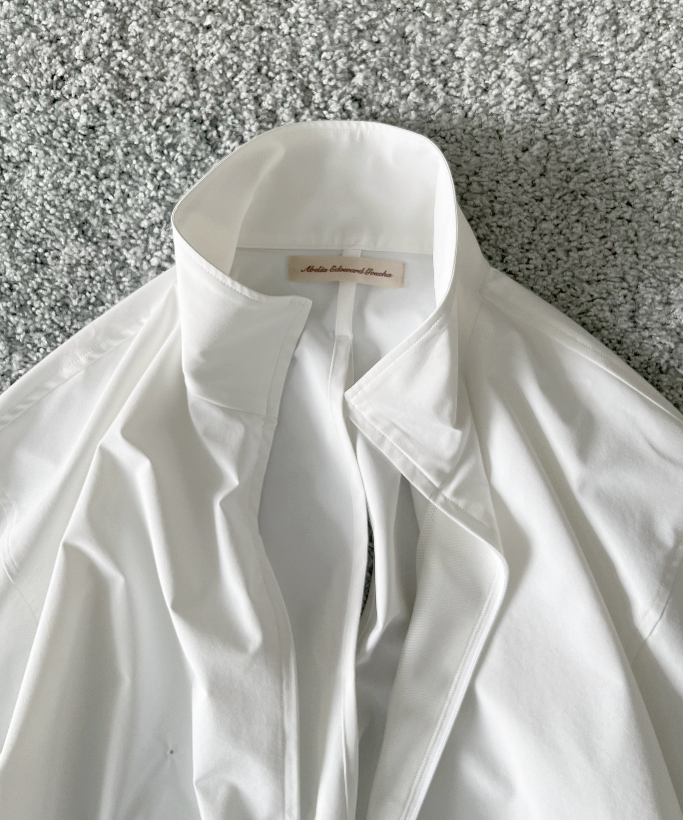 ABELIA EDOWARD GOUCHA Swim stuff jumper "WHITE"