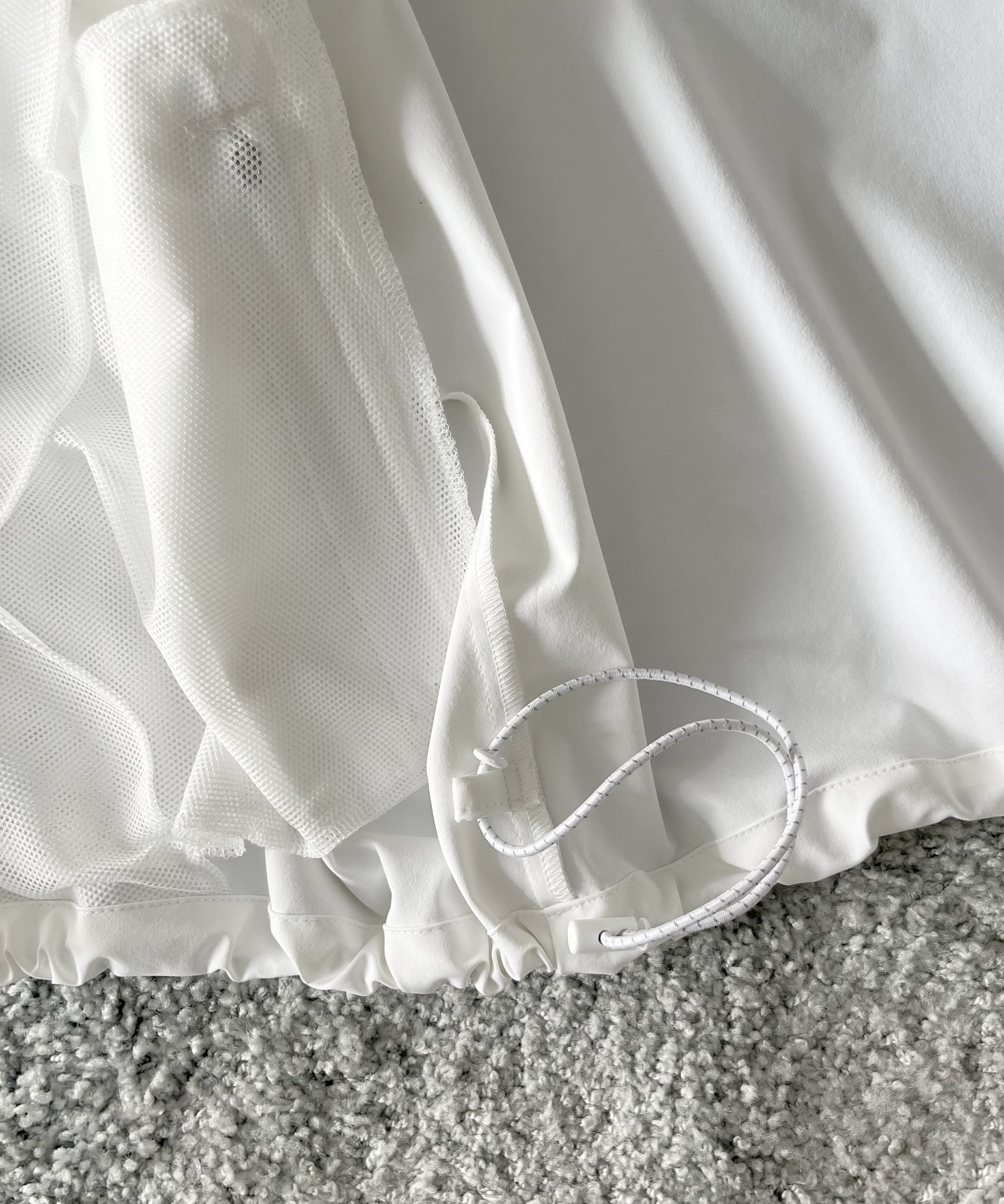 ABELIA EDOWARD GOUCHA Swim stuff jumper "WHITE"