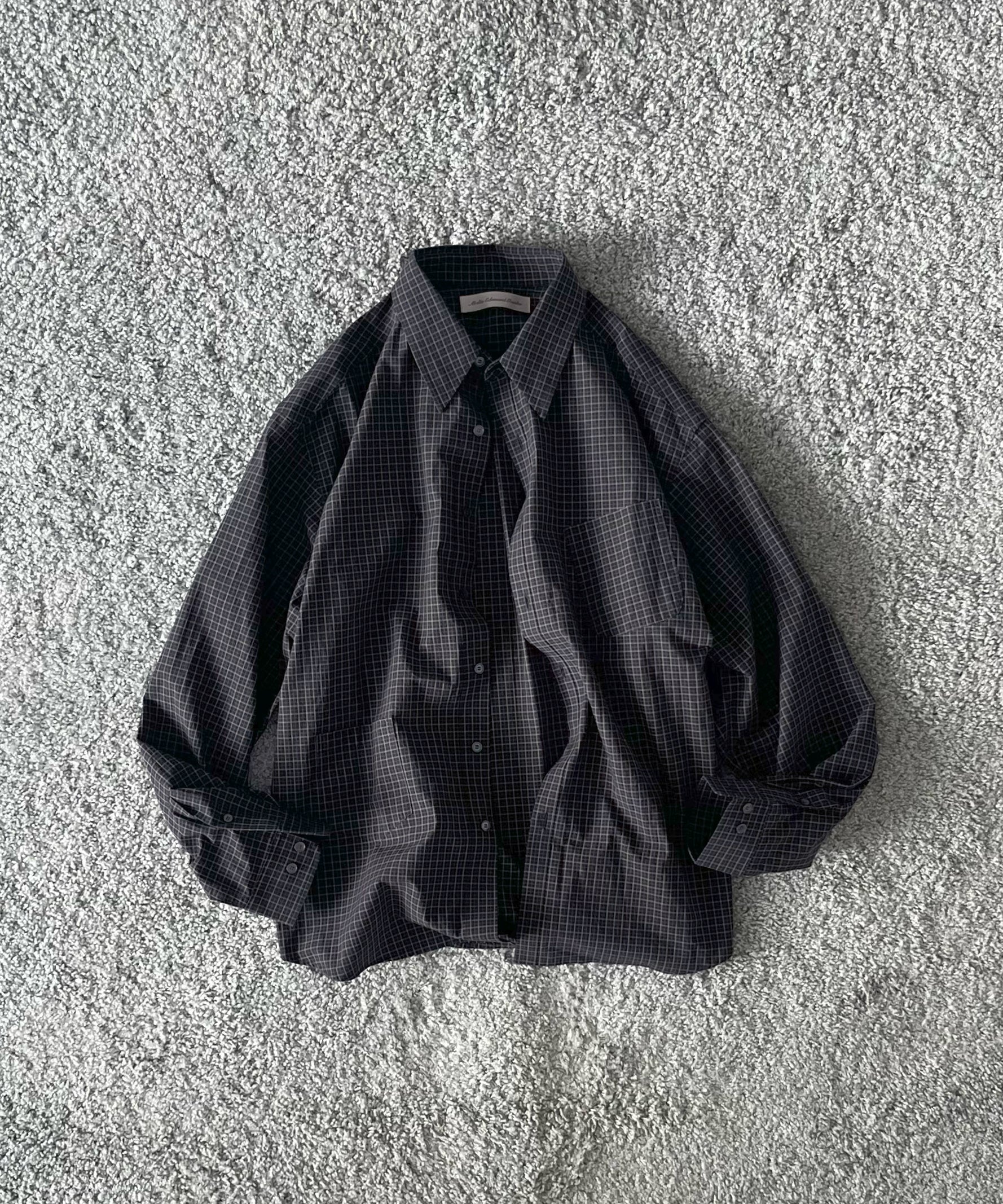 ABELIA EDOWARD GOUCHA Ordinary shirt  "BLACK"