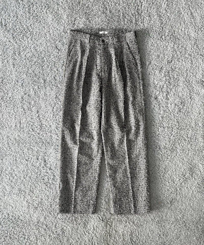 saby Sleeping trouser - cotton linen FAB × Needles Work - "HOUNDSTOOTH"
