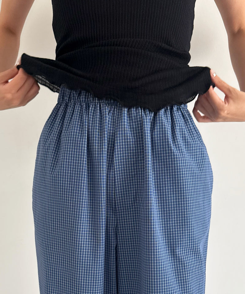 Baserange Claude pants “ACECHECK"