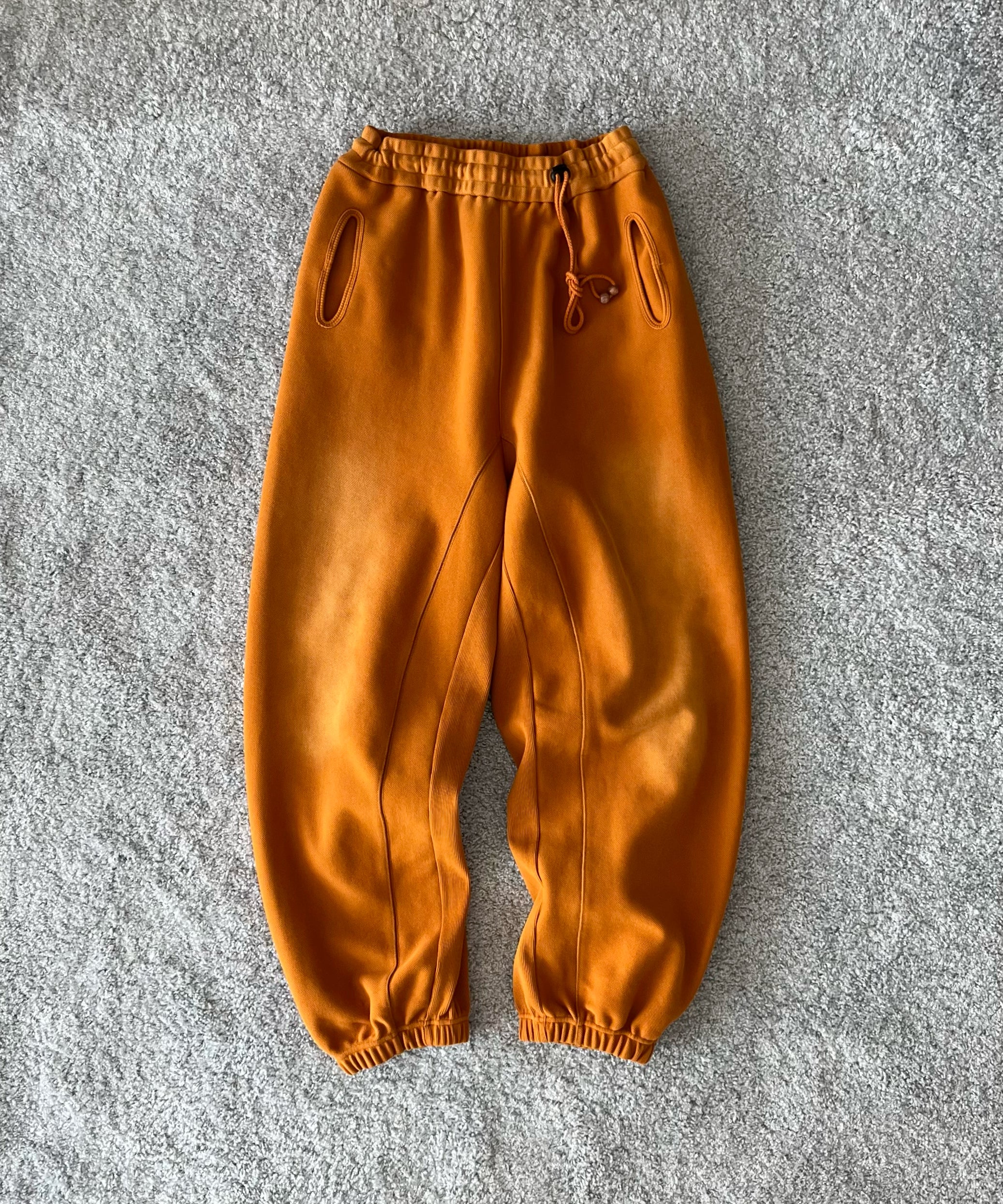 JIAN YE  Guai sweat pants "ECRU"