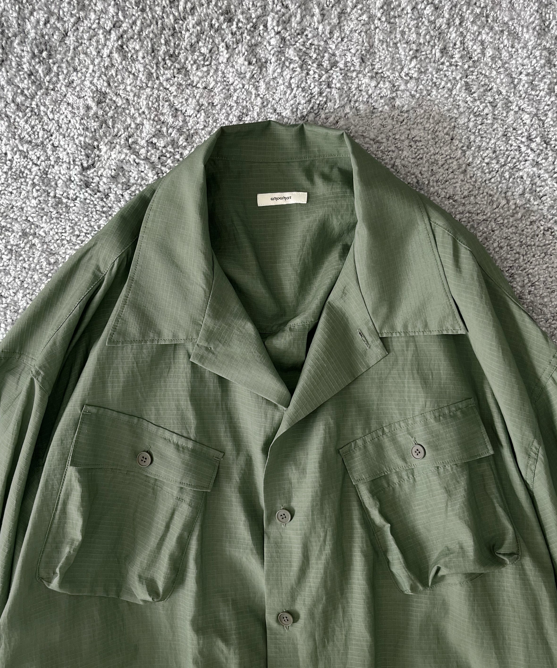 WHOWHAT 【フーワット】5x shirt type.5 
