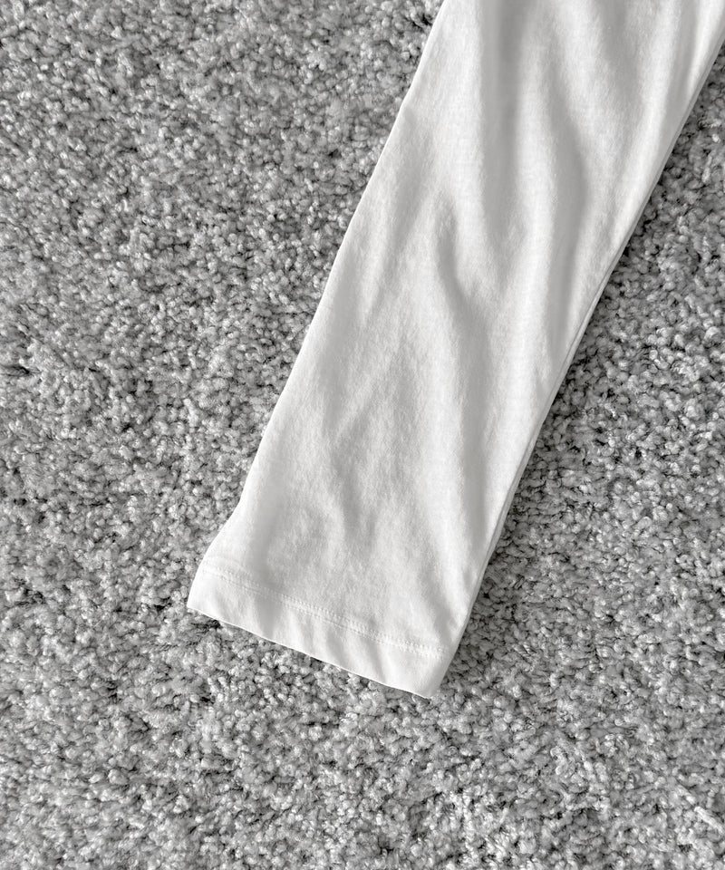 ULIKASANCTUS 3-pocket t shirt "WHITE"