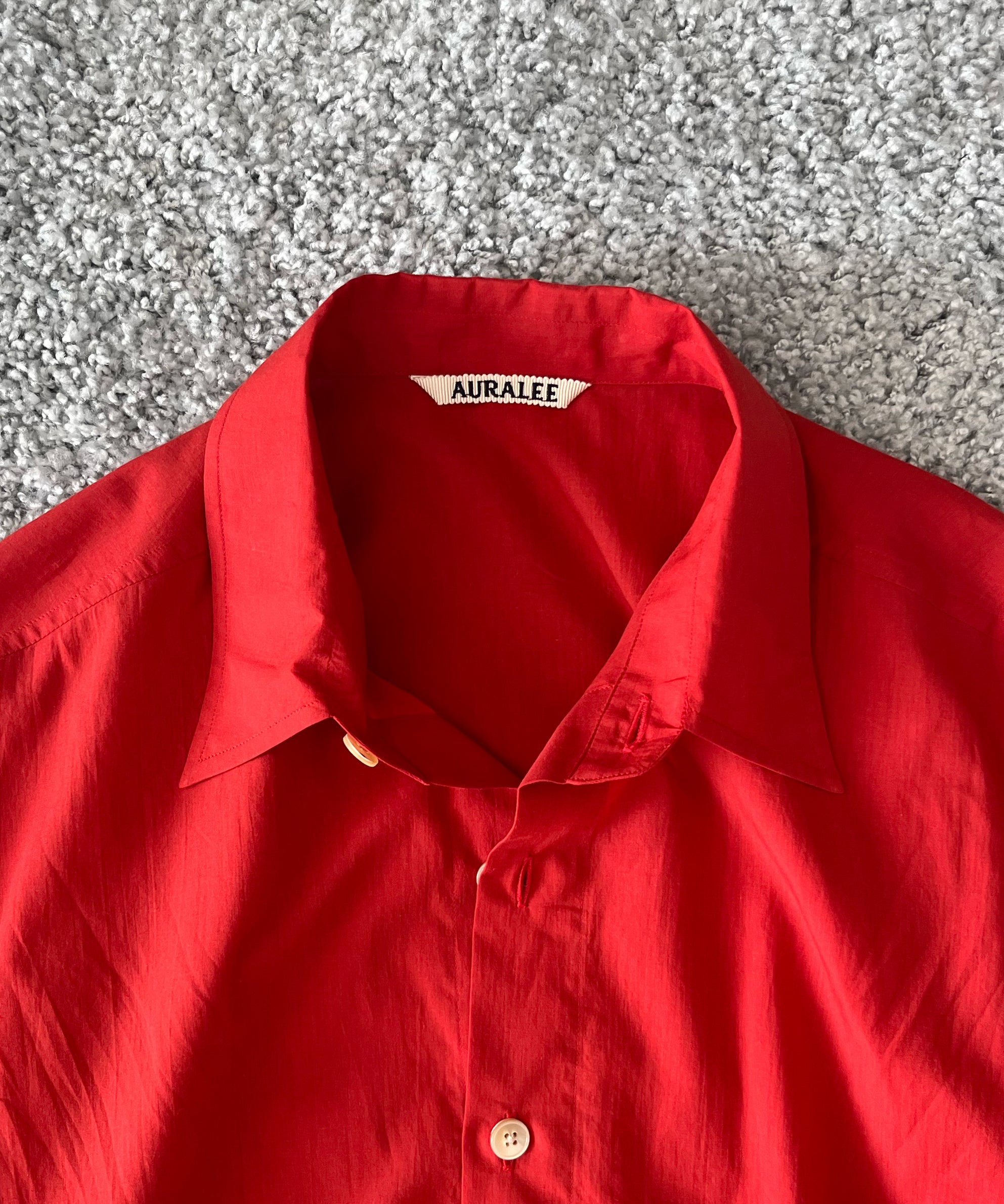 AURALEE【オーラリー】Super fine cotton lawn shirt 