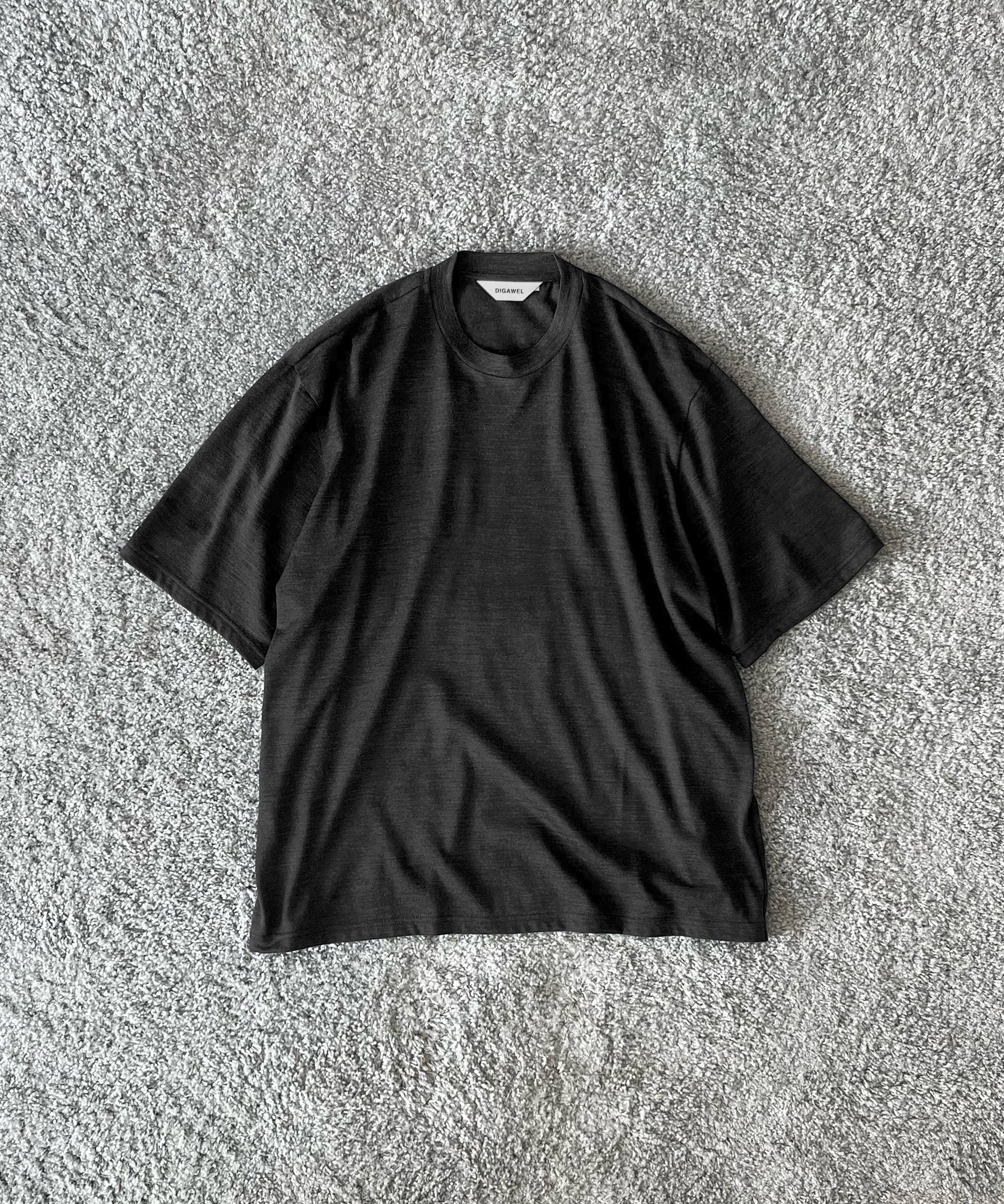 DIGAWEL Merino wool t-shirt "C.GRAY"