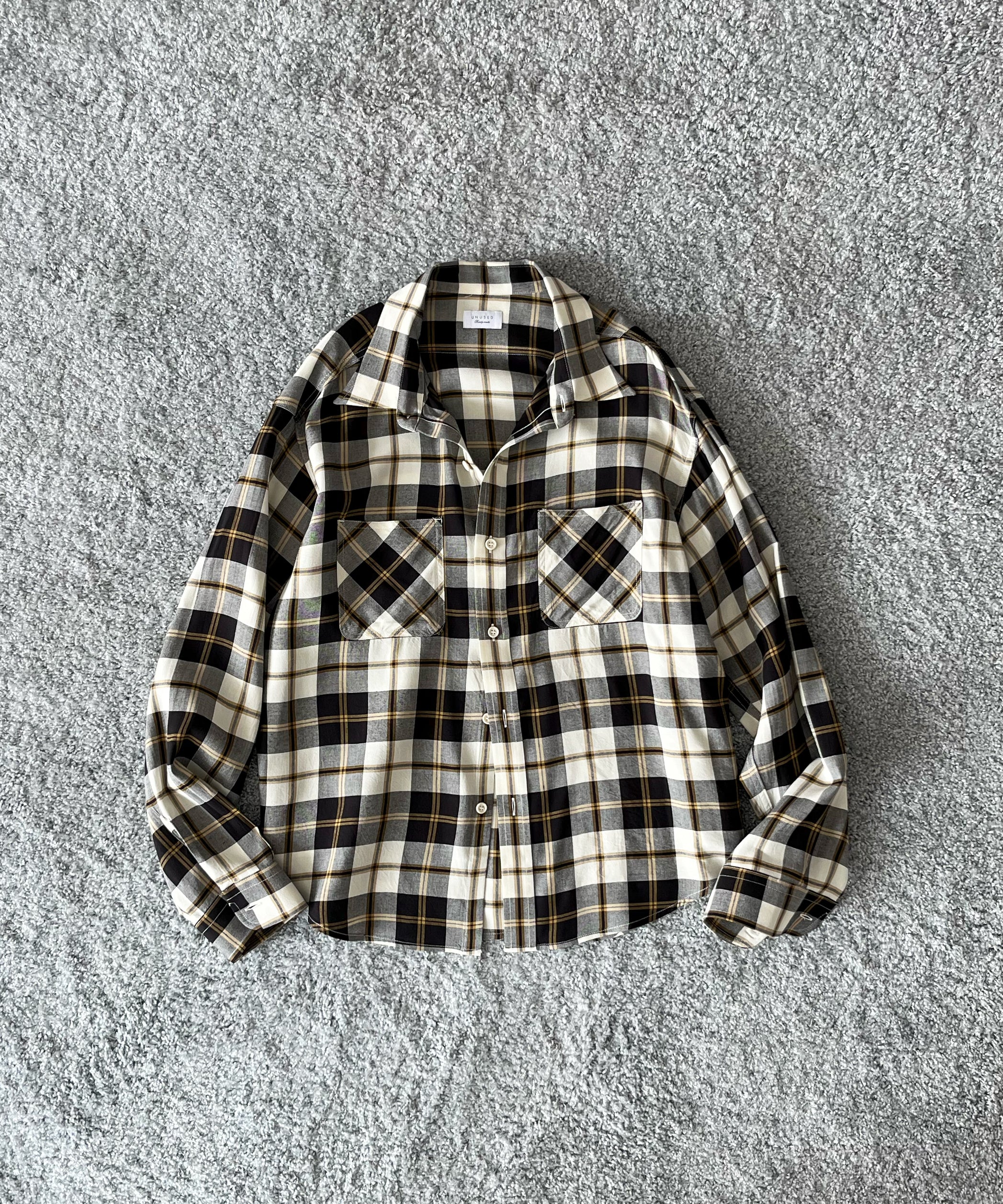 UNUSED【アンユーズド】メンズ 長袖シャツ Us2562 long sleeve rayon UNUSED【アンユーズド】メンズ 長袖シャツ Us2562 long sleeve rayon