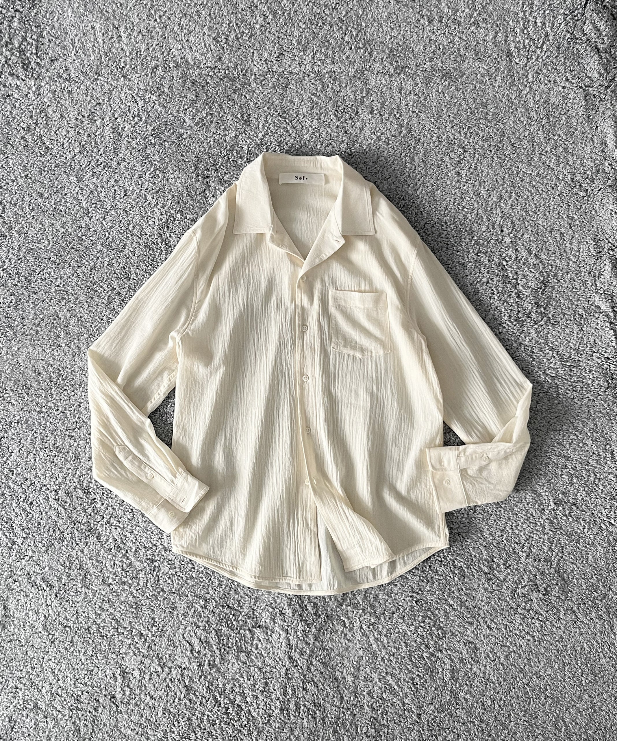 sefr Leo shirt "VANILLA WHITE"