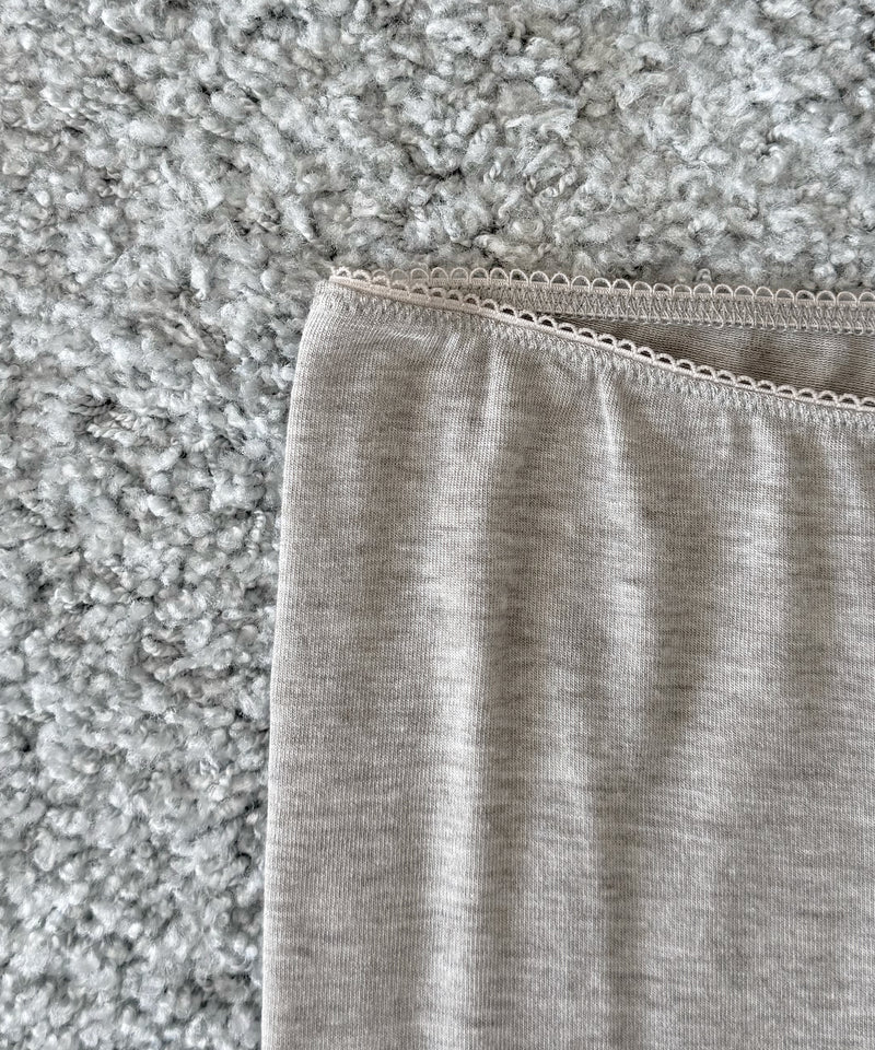 ULIKASANCTUS Panneled leggins "MELANGE GREY"