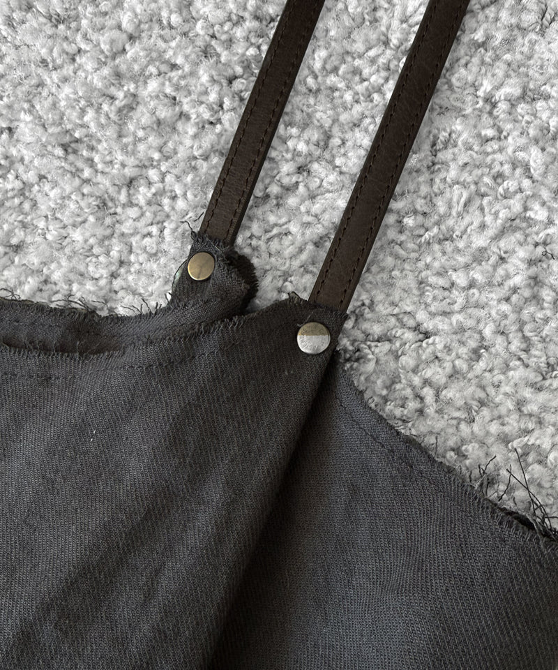 ULIKASANCTUS Four handle bag "NAVY"
