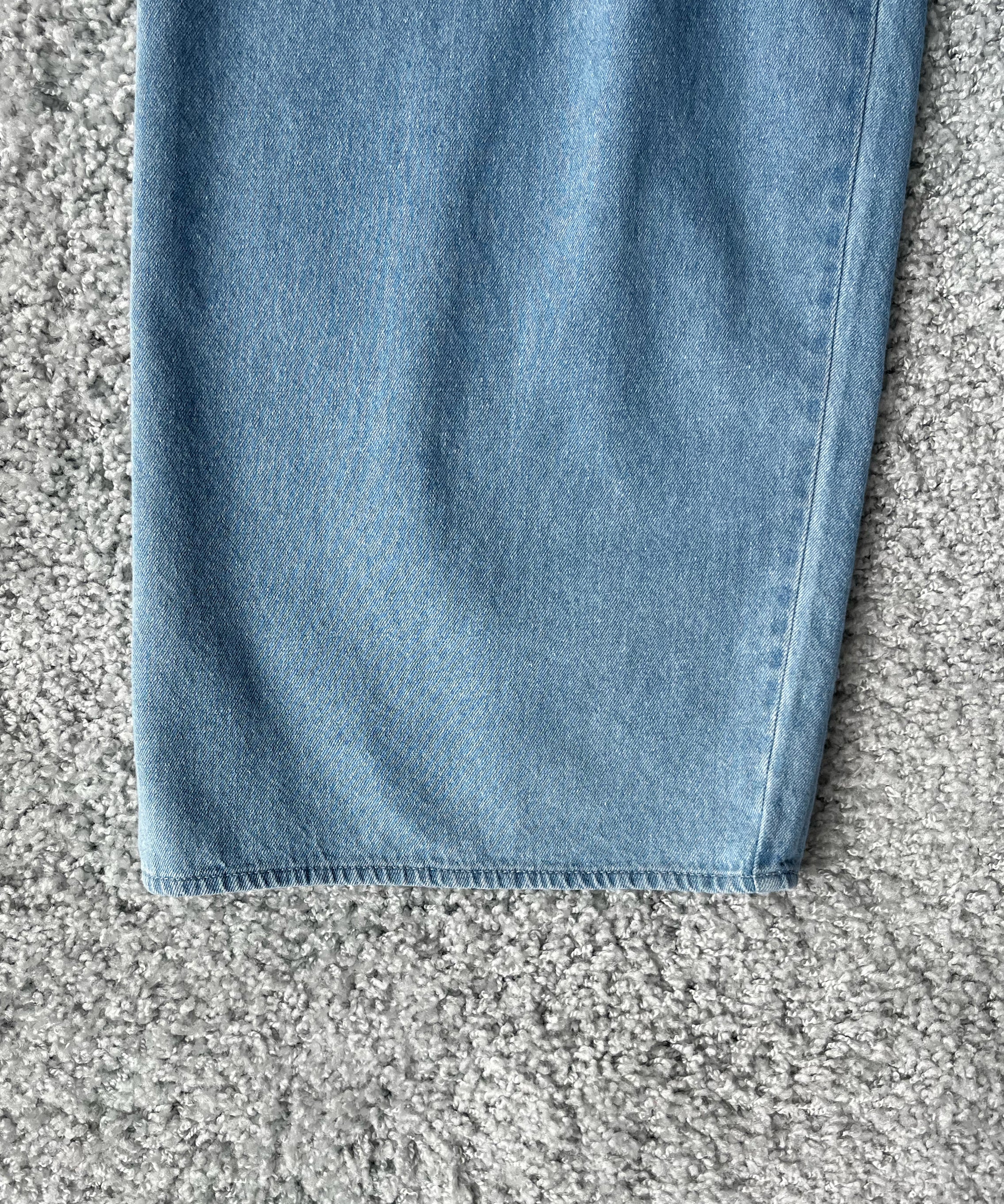 Baserange Cravat pants "LIGHT BLUE WASH"