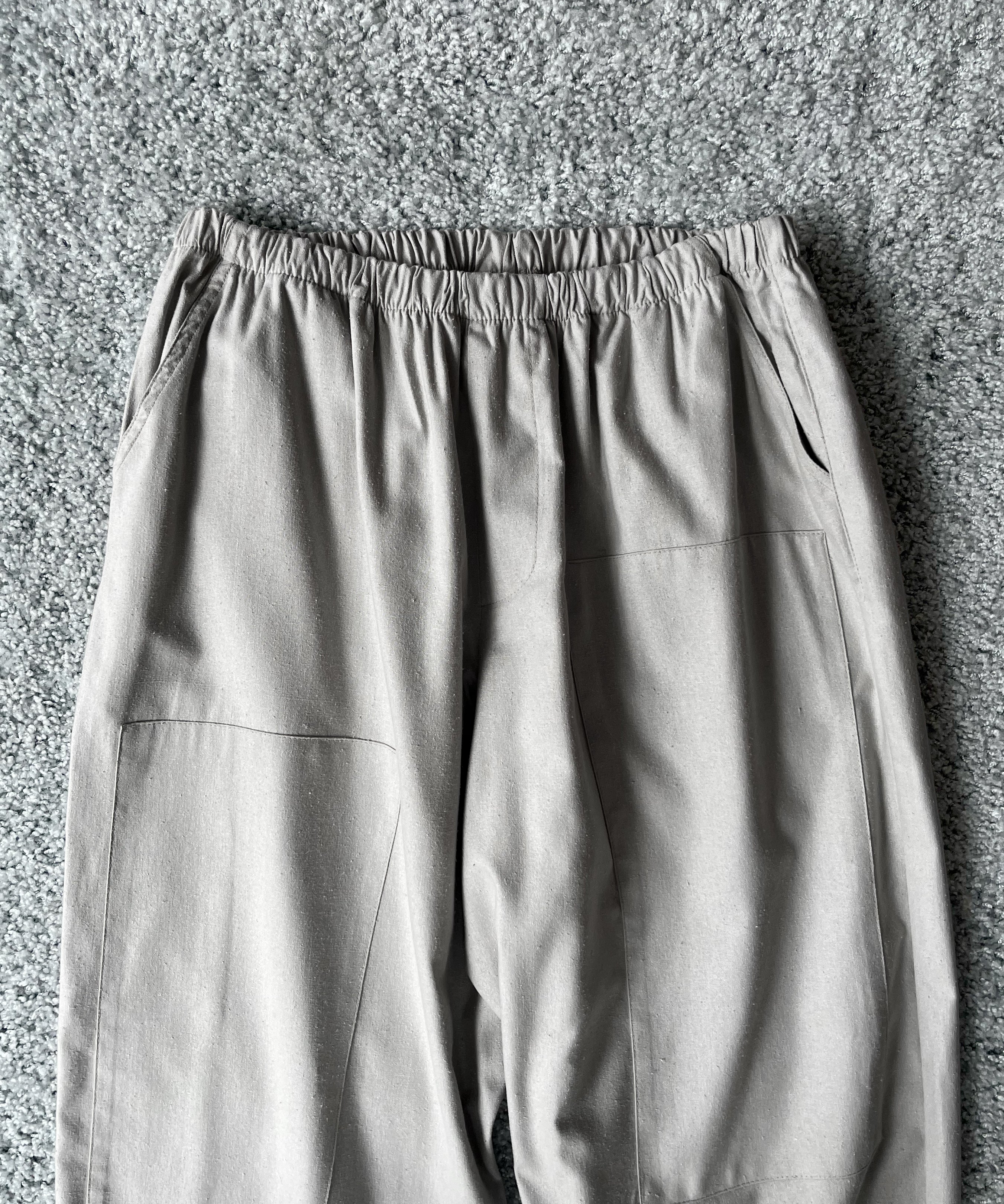 Baserange Gren pants "PRUNGREY"