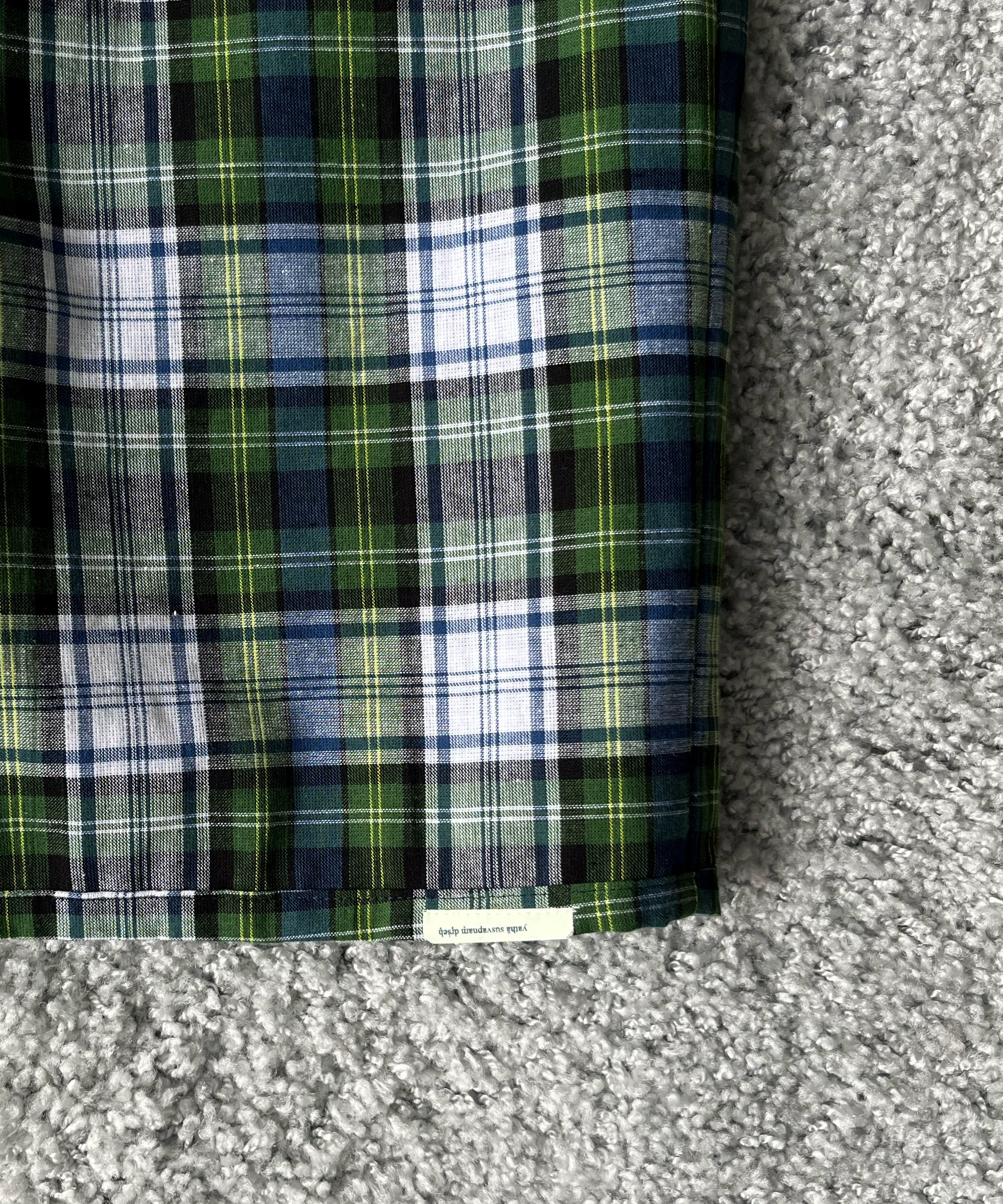 NOWHAW "Day" pajama "MADRAS CHECK"