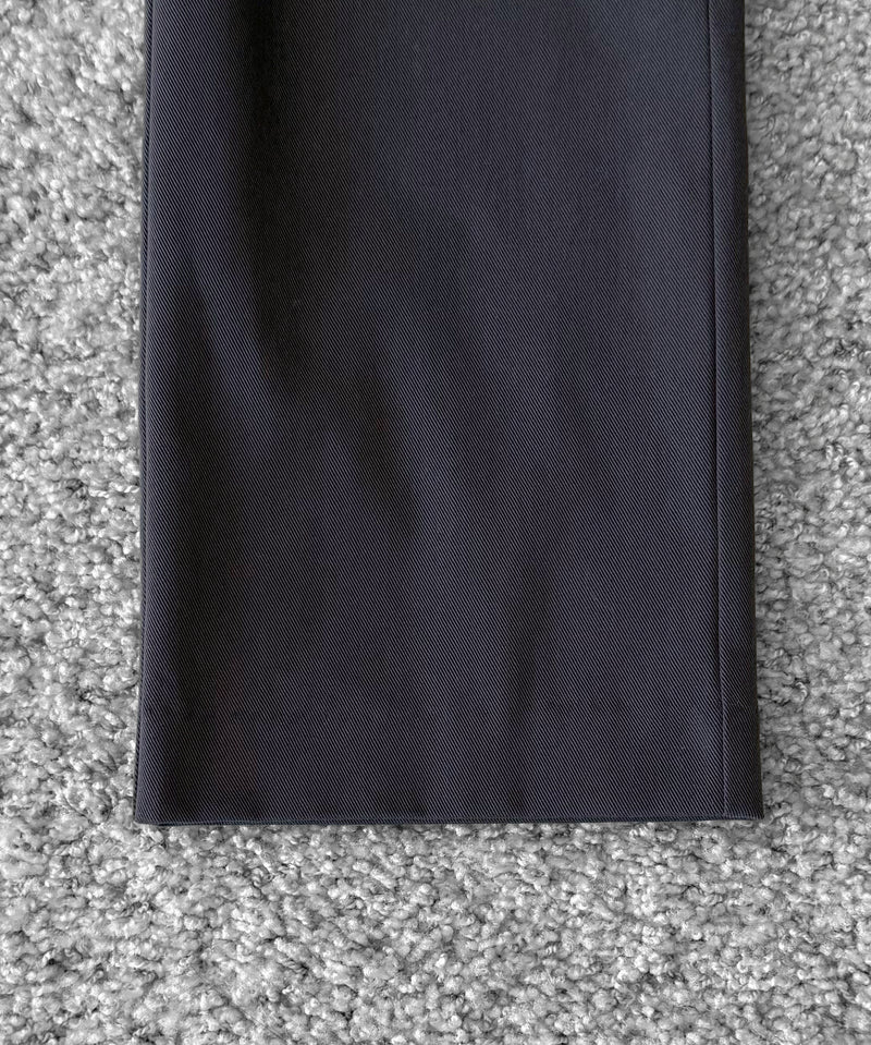 ULIKASANCTUS Brace straight pants "MIDNIGHT"