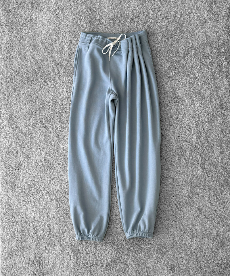 ULIKASANCTUS Curtain jersey pants "BLUE"