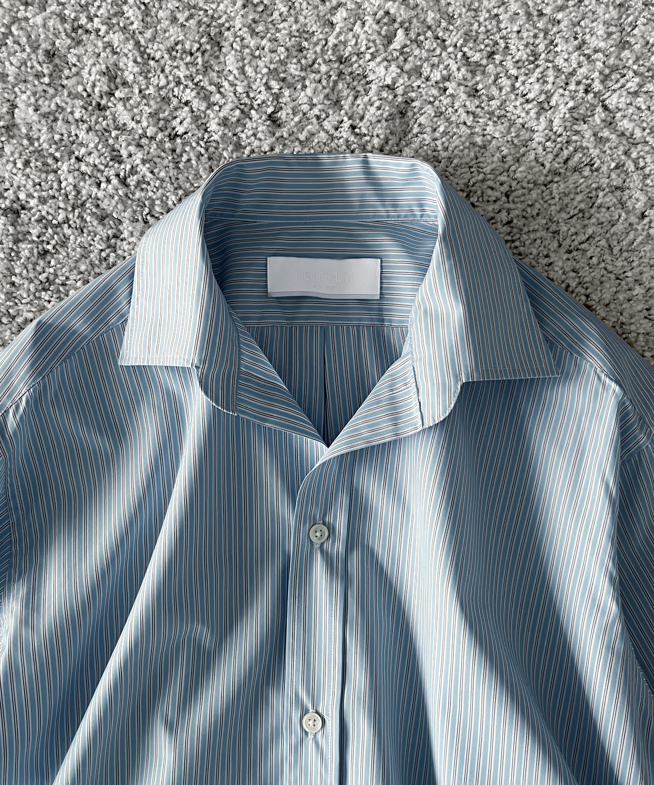 NEONSIGN Unfinished shirt 2.0 (hcs) "BLUE"