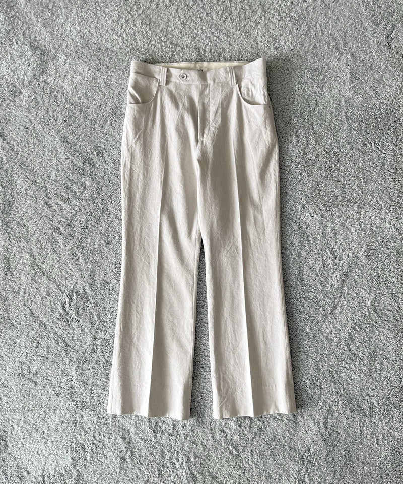 【EXCLUSIVE】saby The wide flare trouser "KINARI"