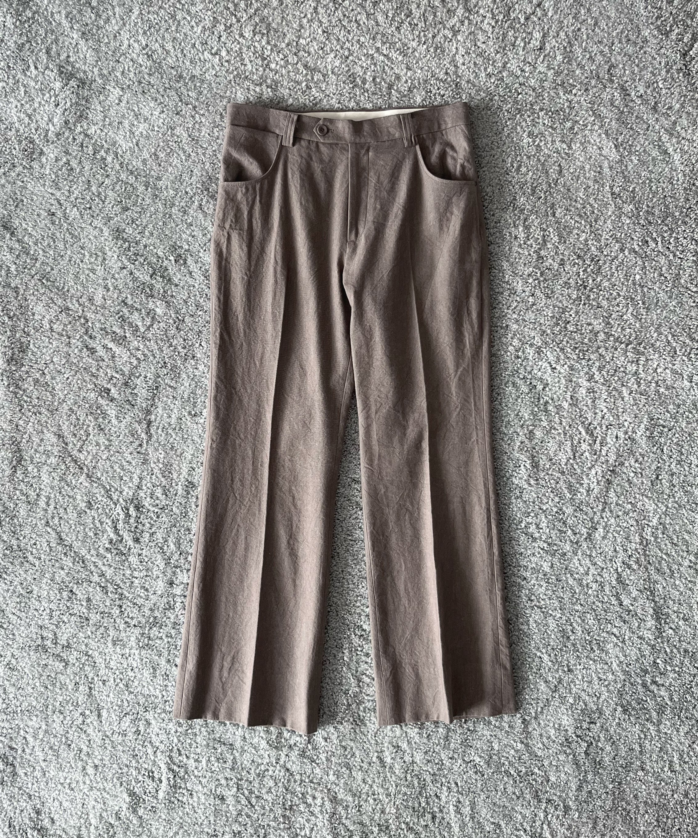 【EXCLUSIVE】saby The wide flare trouser "L.BRW"