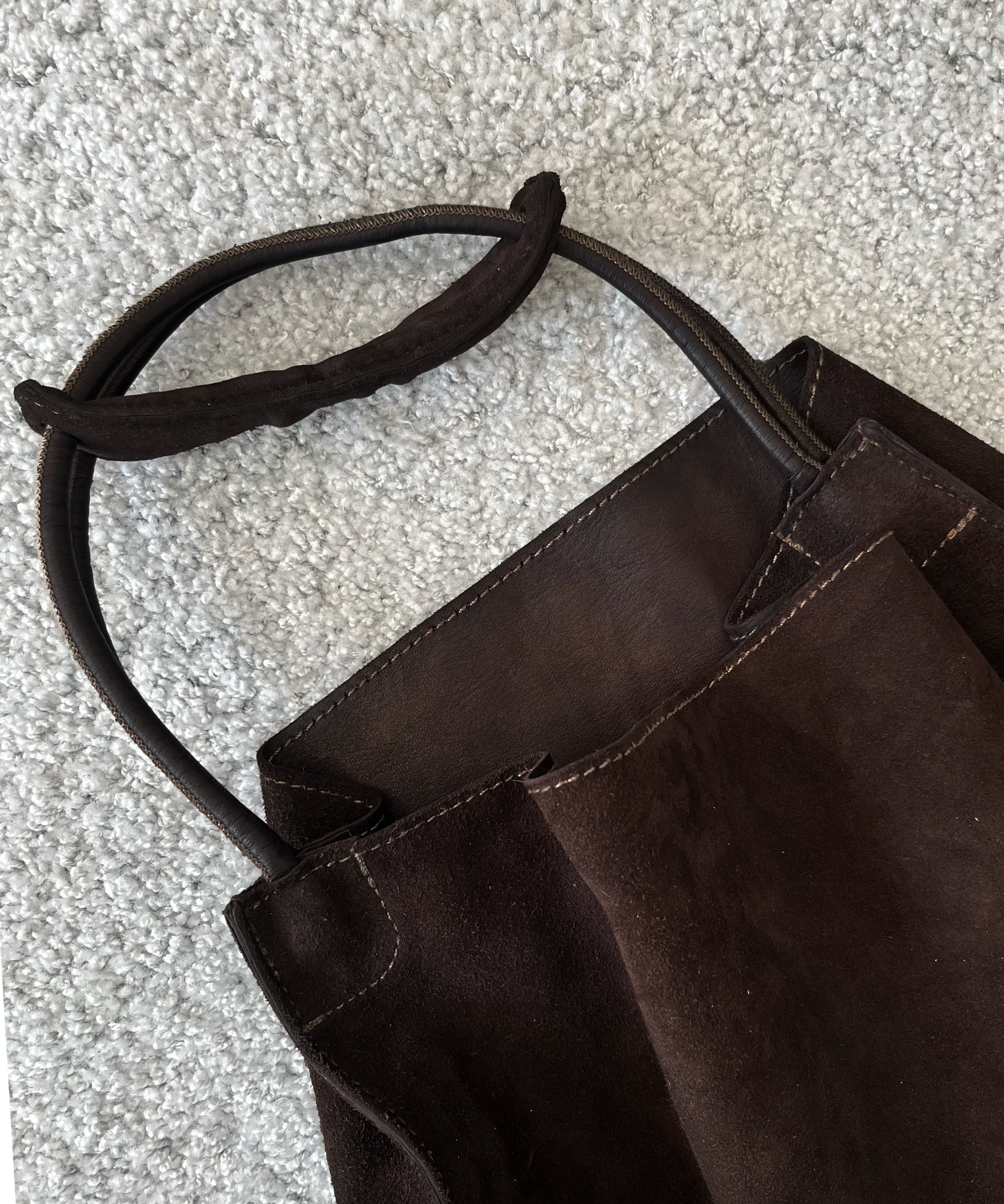 GUIDI Shopper bag "BROWN"