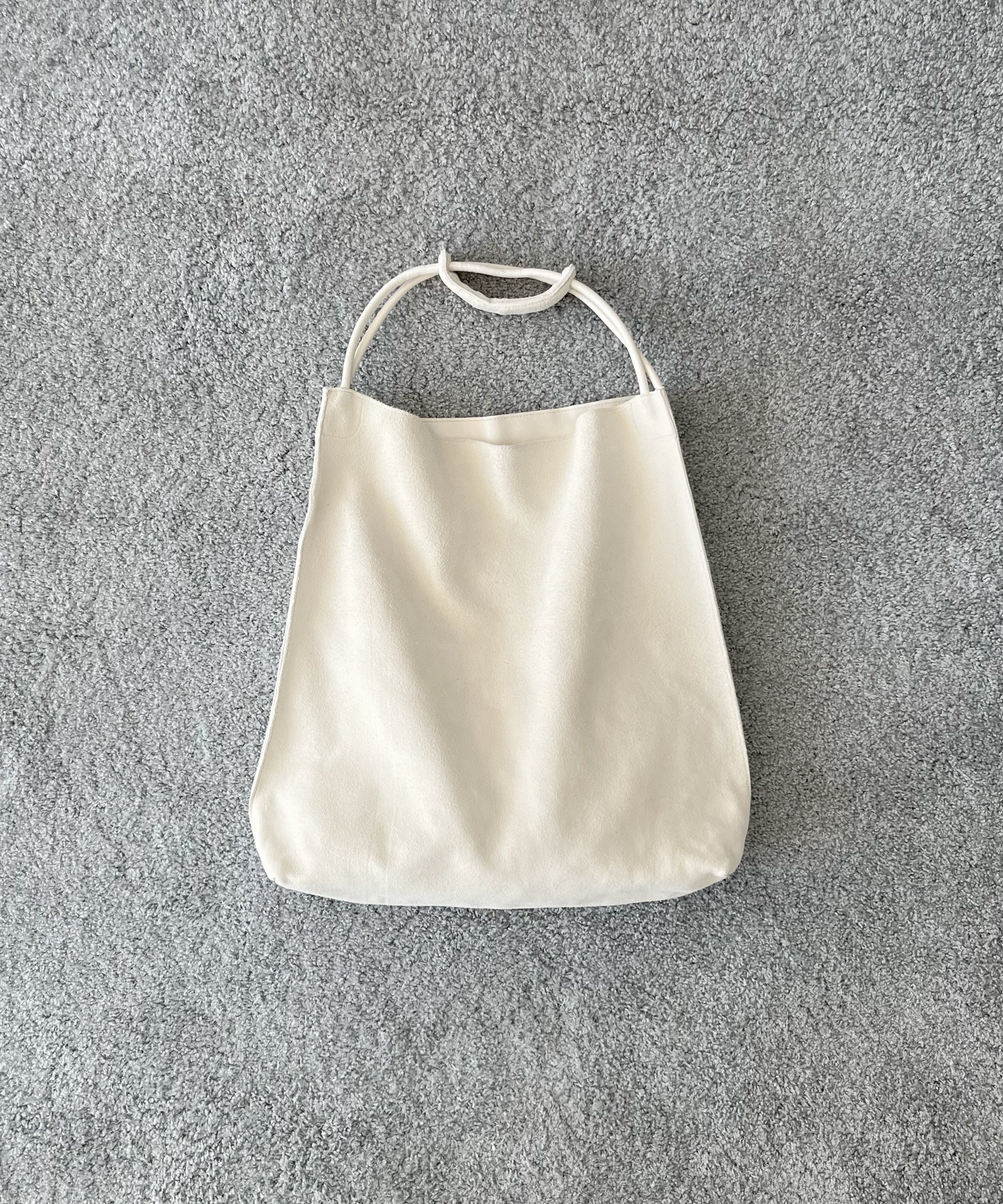 GUIDI Shopper bag "WHITE"