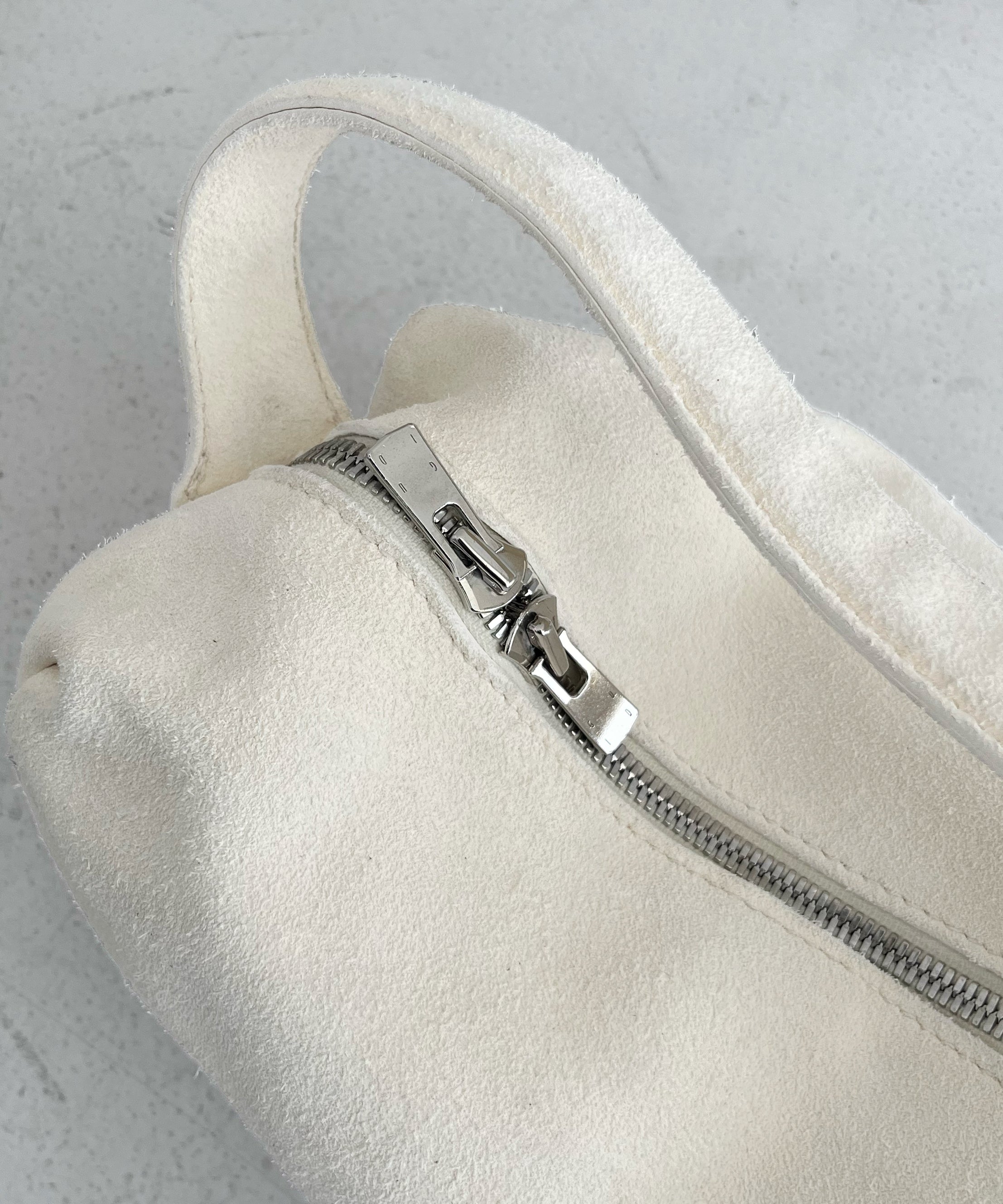 GUIDI Small handle bag "WHITE"