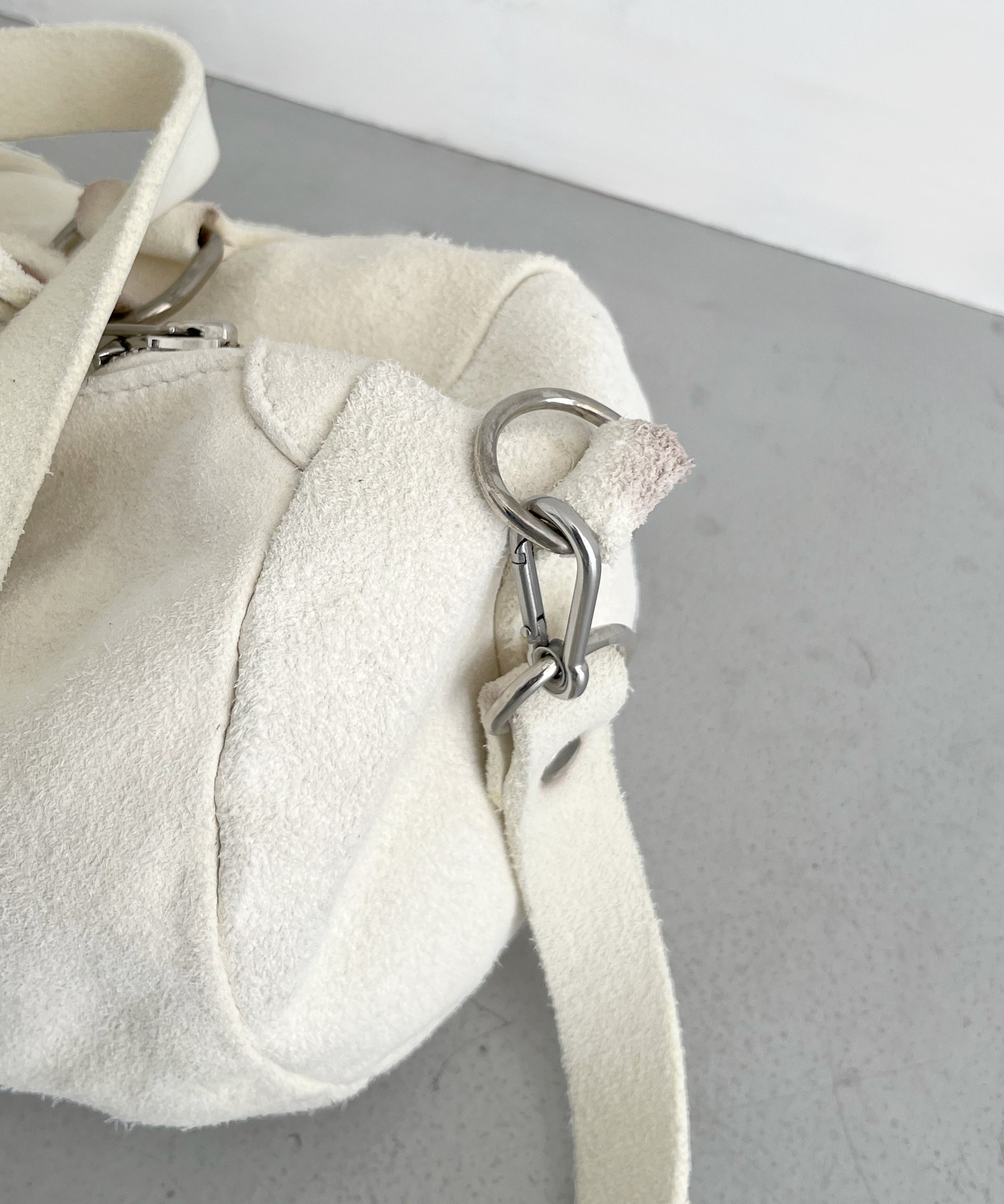 GUIDI Cross body "WHITE"