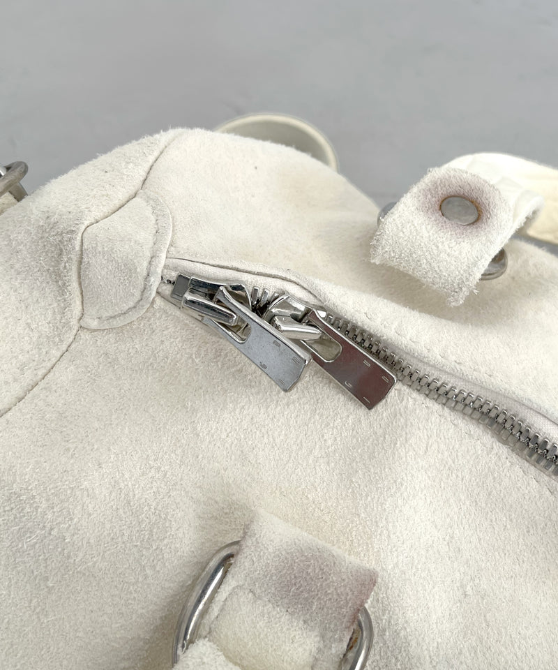 GUIDI Cross body "WHITE"