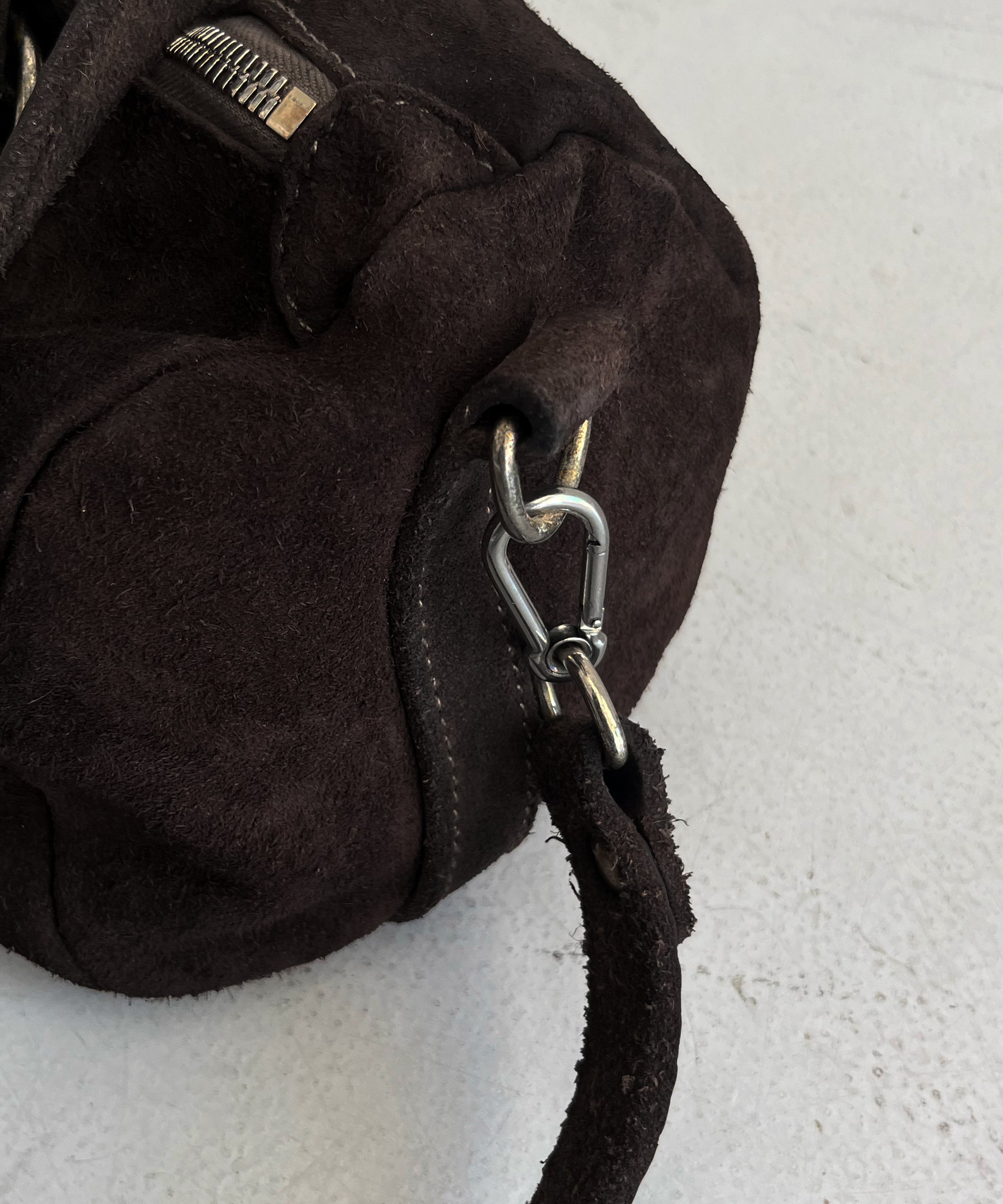 GUIDI Cross body "BROWN"