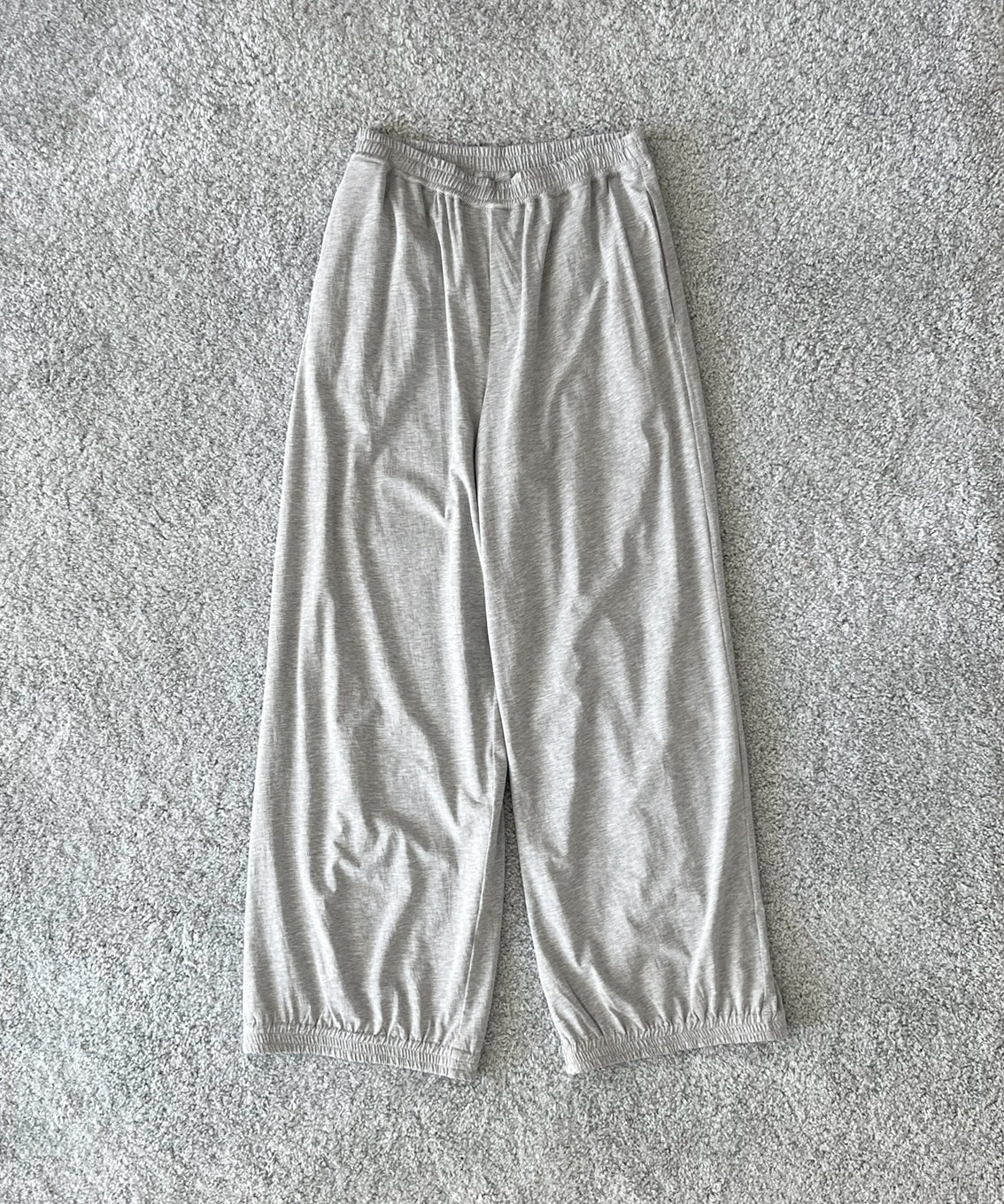 KAIKO Double wide easy pants "TOP GRAY"
